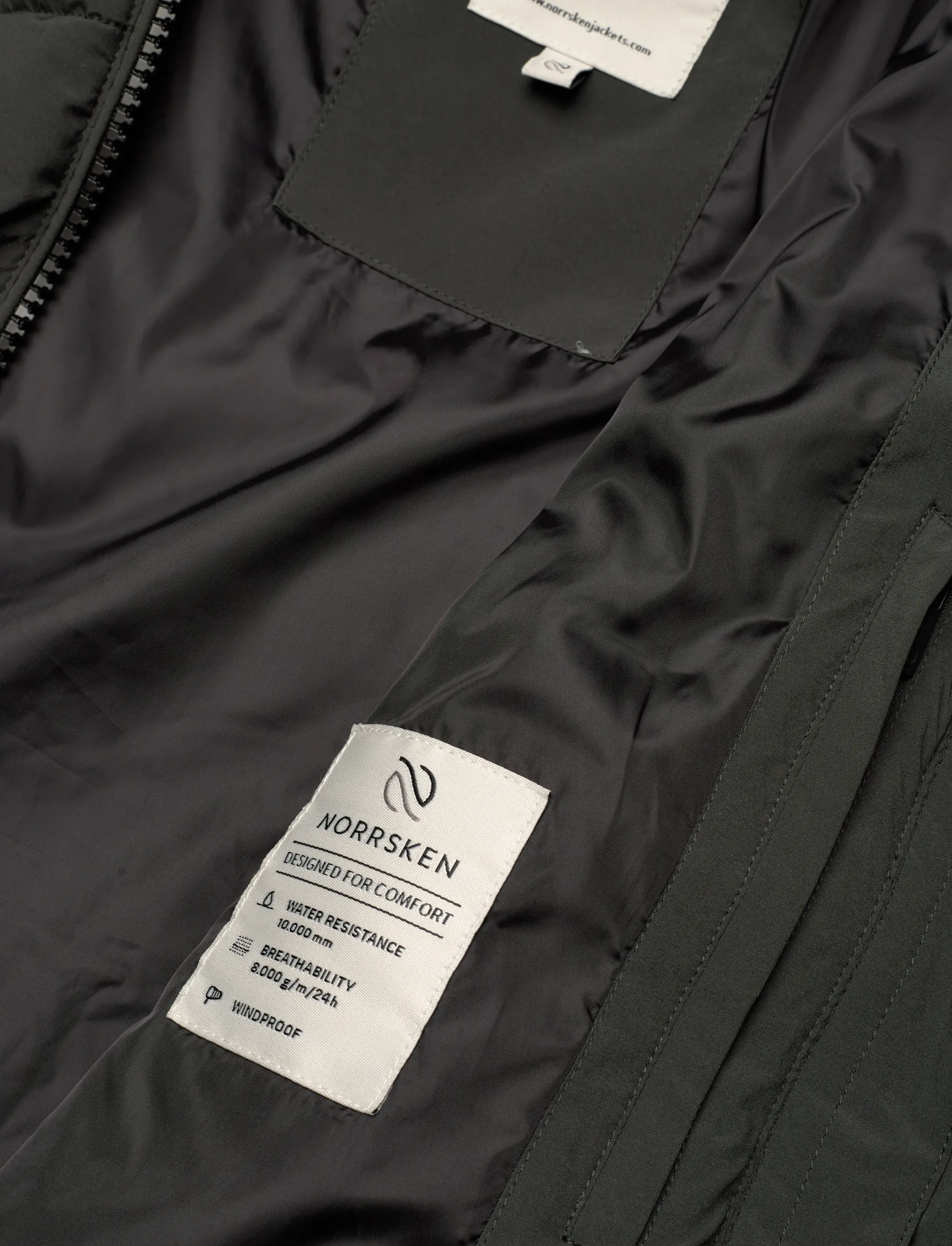 Norrsken - VÄXJÖ JKT W - talvejoped - dark green - 4