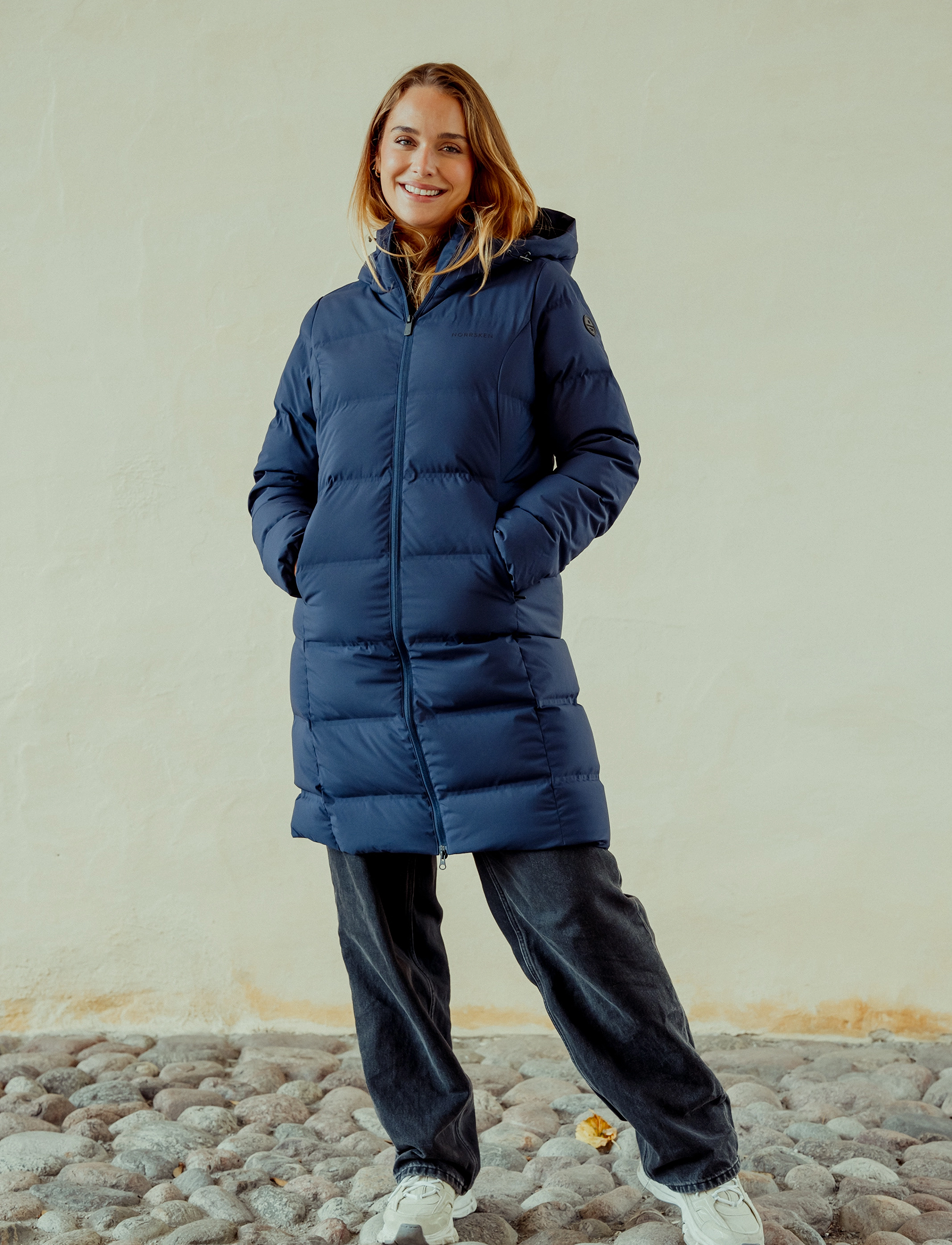 Norrsken - LUND JKT W - dunjakker - navy - 3