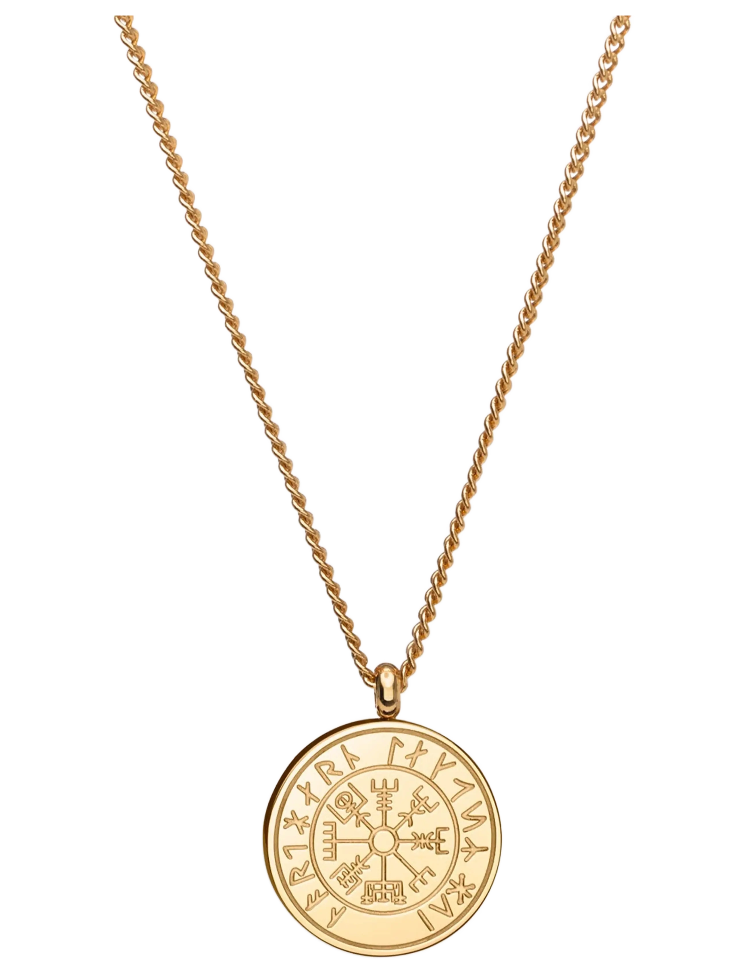 Northern Legacy Vegvisir halskæde - Nouveautés - GOLD TONED / gold