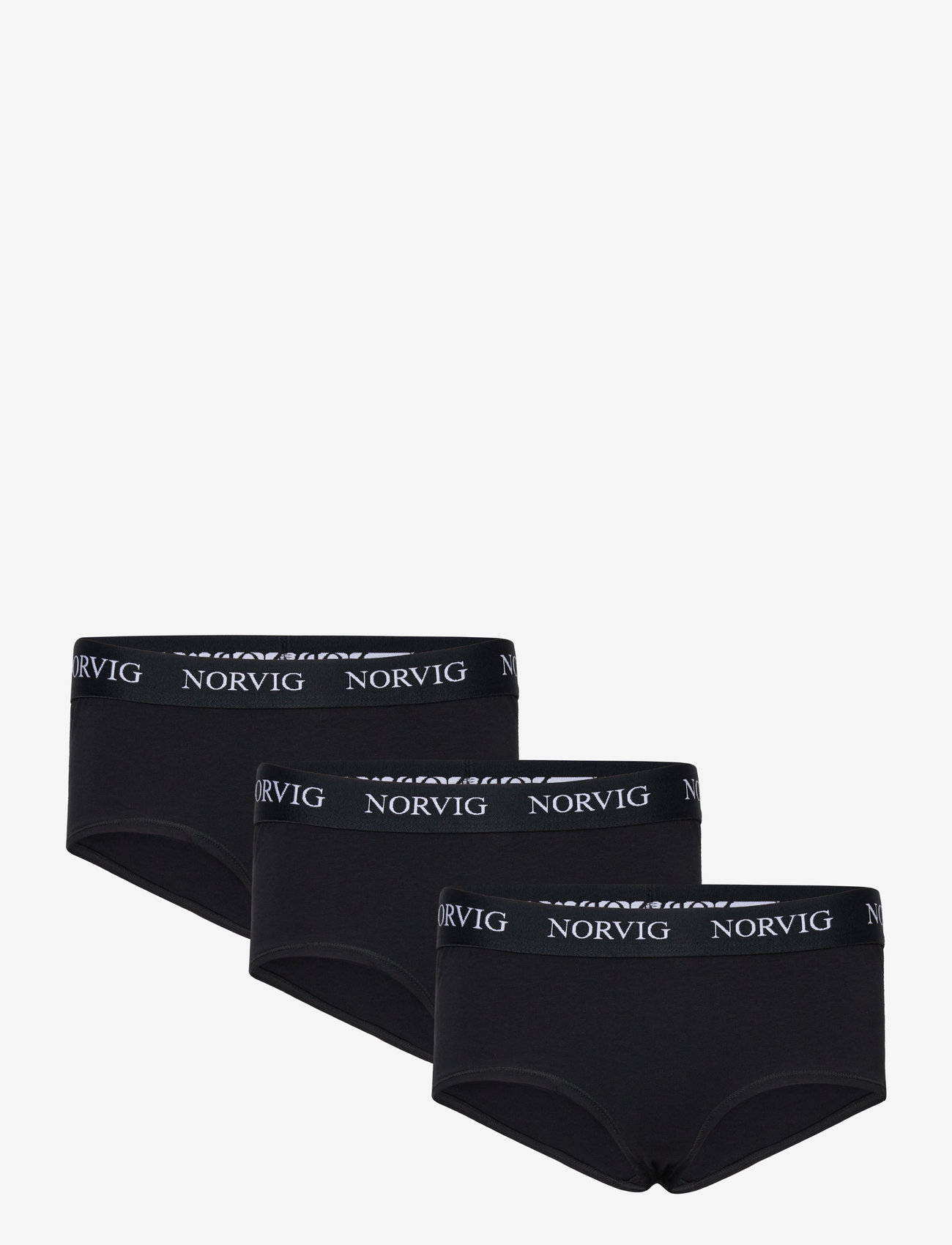 NORVIG - 3-Pack Womens Hipster - black - 0