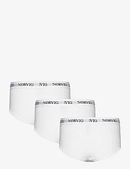 NORVIG - 3-Pack Womens Hipster - laagste prijzen - white - 1