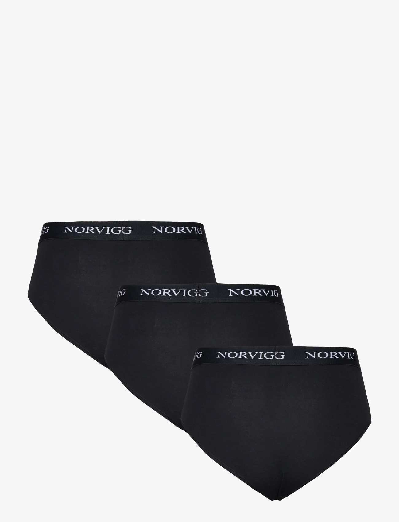 NORVIG - 3-Pack Womens Maxi Brief - zemākās cenas - black - 1