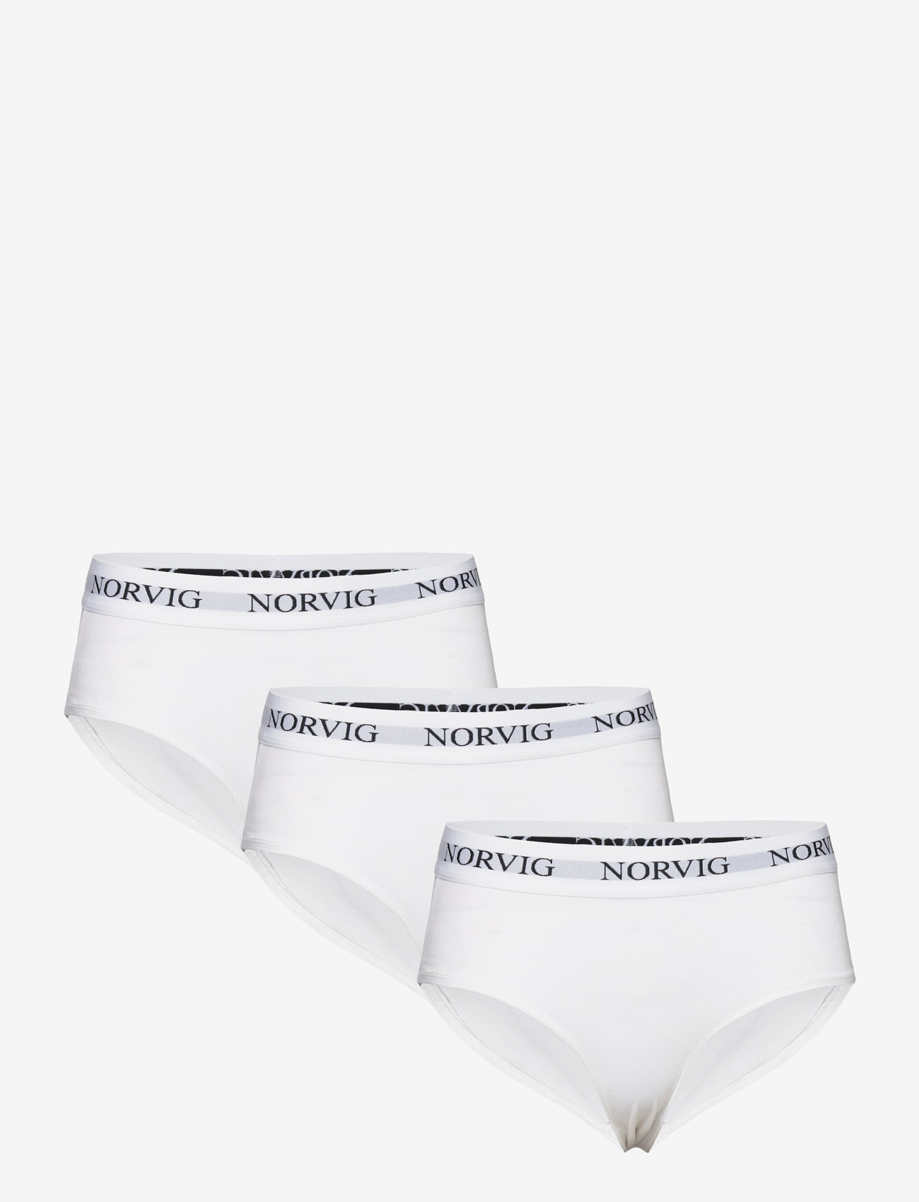 NORVIG - 3-Pack Womens Maxi Brief - white - 0