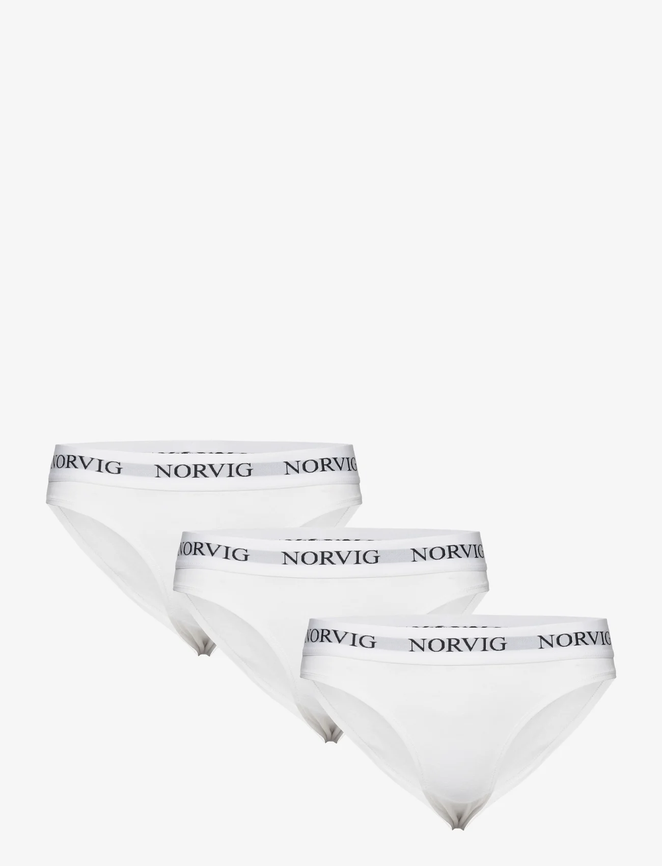 NORVIG - 3-Pack Womens Bikini Brief - lägsta priserna - white - 0