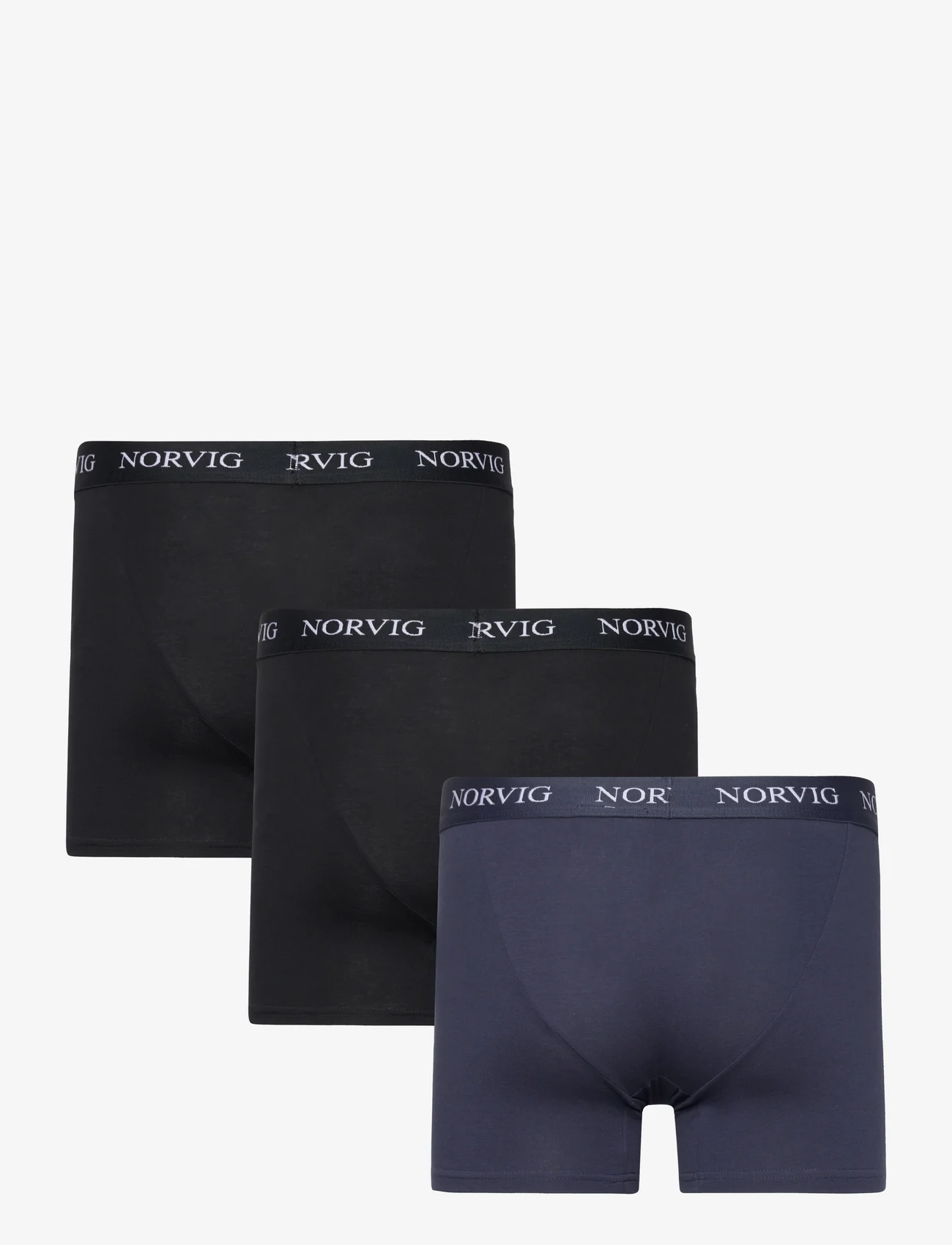 NORVIG - 3-Pack Mens Tights - laagste prijzen - mix box: black, navy - 1