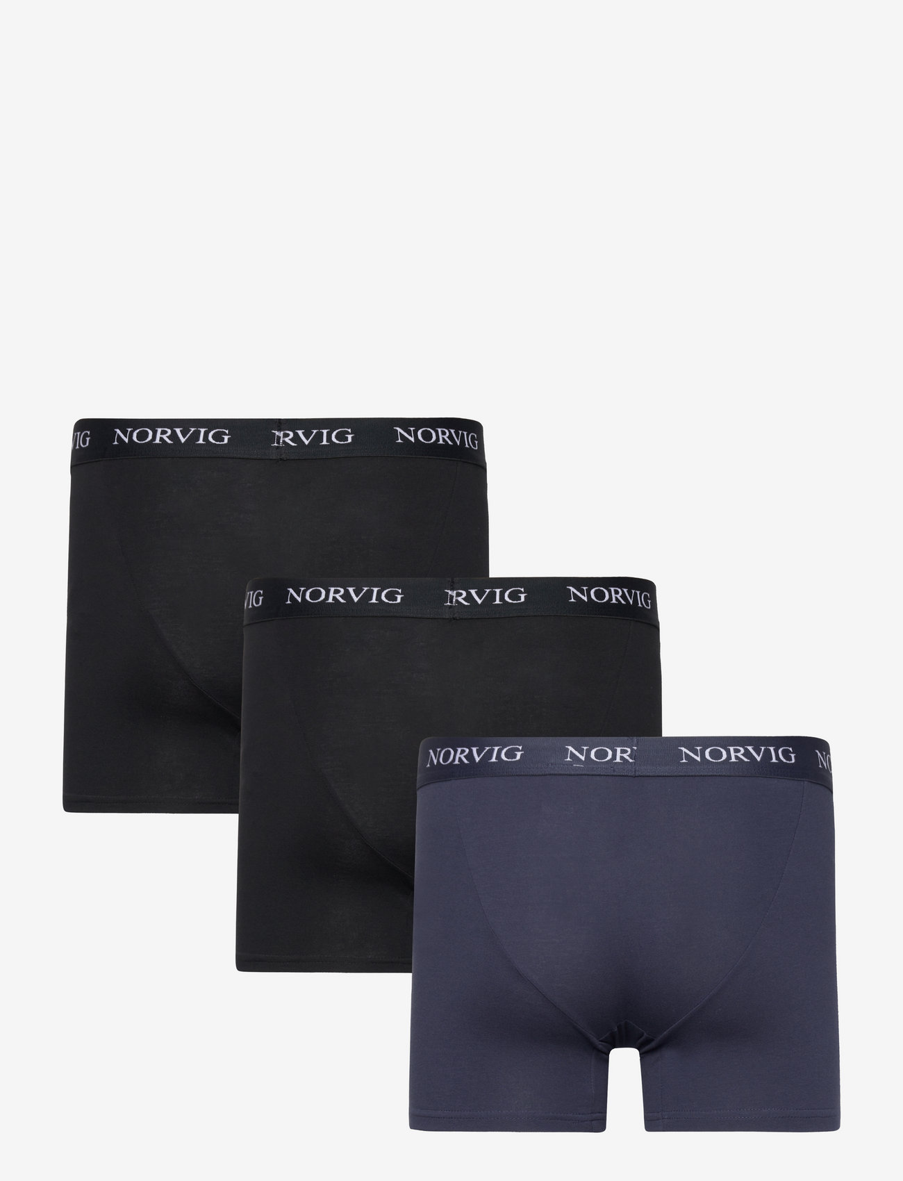 NORVIG - 3-Pack Mens Tights - mix box: black, navy - 1