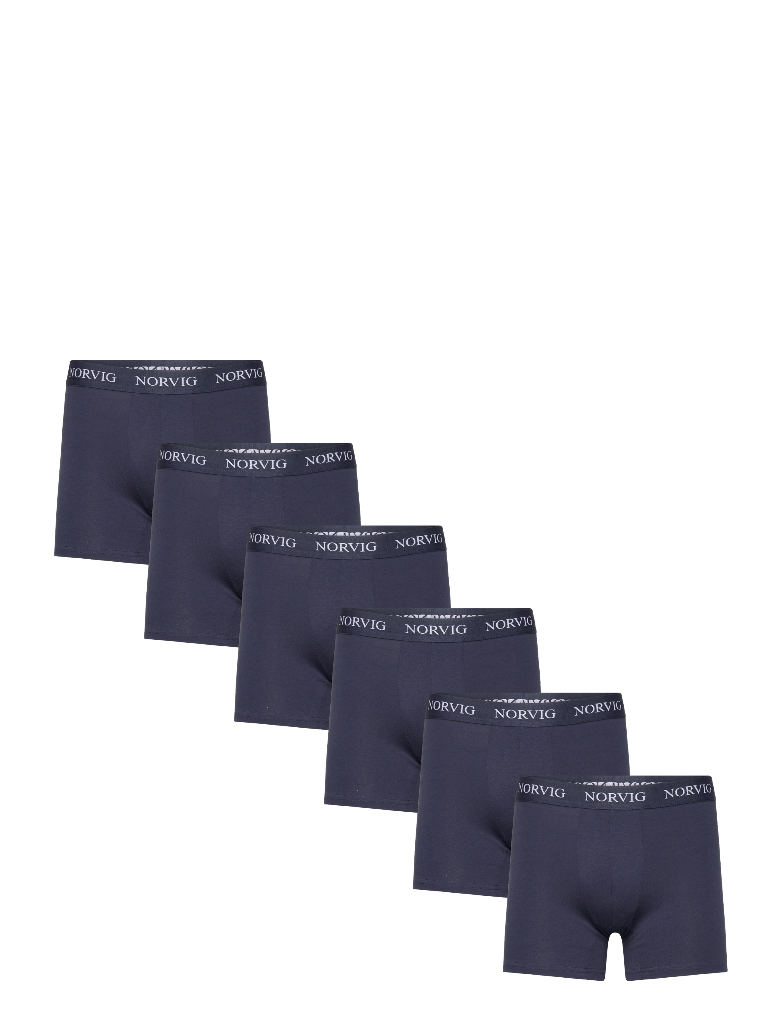 NORVIG 6-Pack Mens Strumpfhose Navy - M - Herren