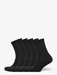 NORVIG - 5-Pack Ladies Basic Socks - alhaisimmat hinnat - black - 0