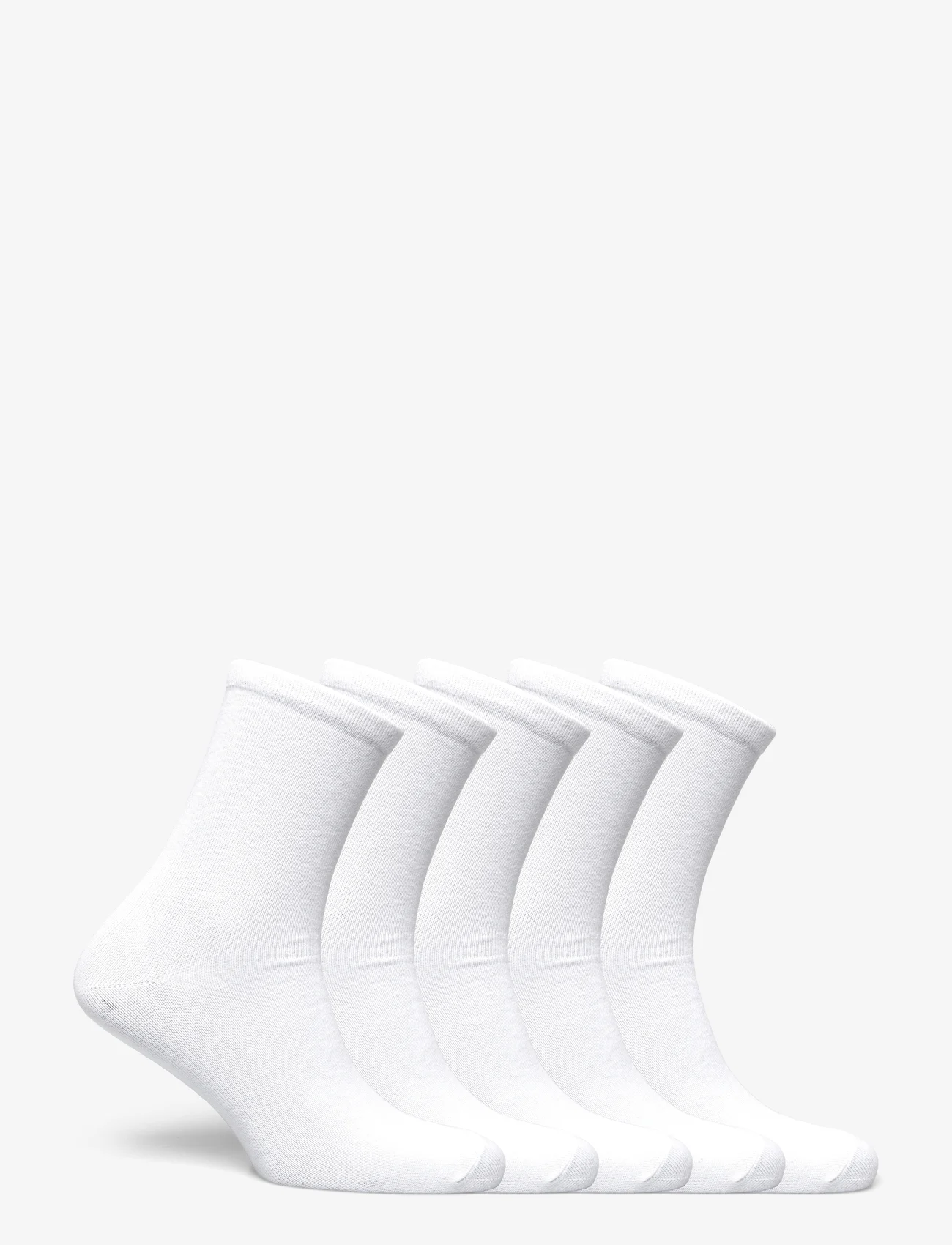 NORVIG - 5-Pack Ladies Basic Socks - lowest prices - white - 1