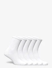 NORVIG - 5-Pack Ladies Basic Socks - laagste prijzen - white - 1