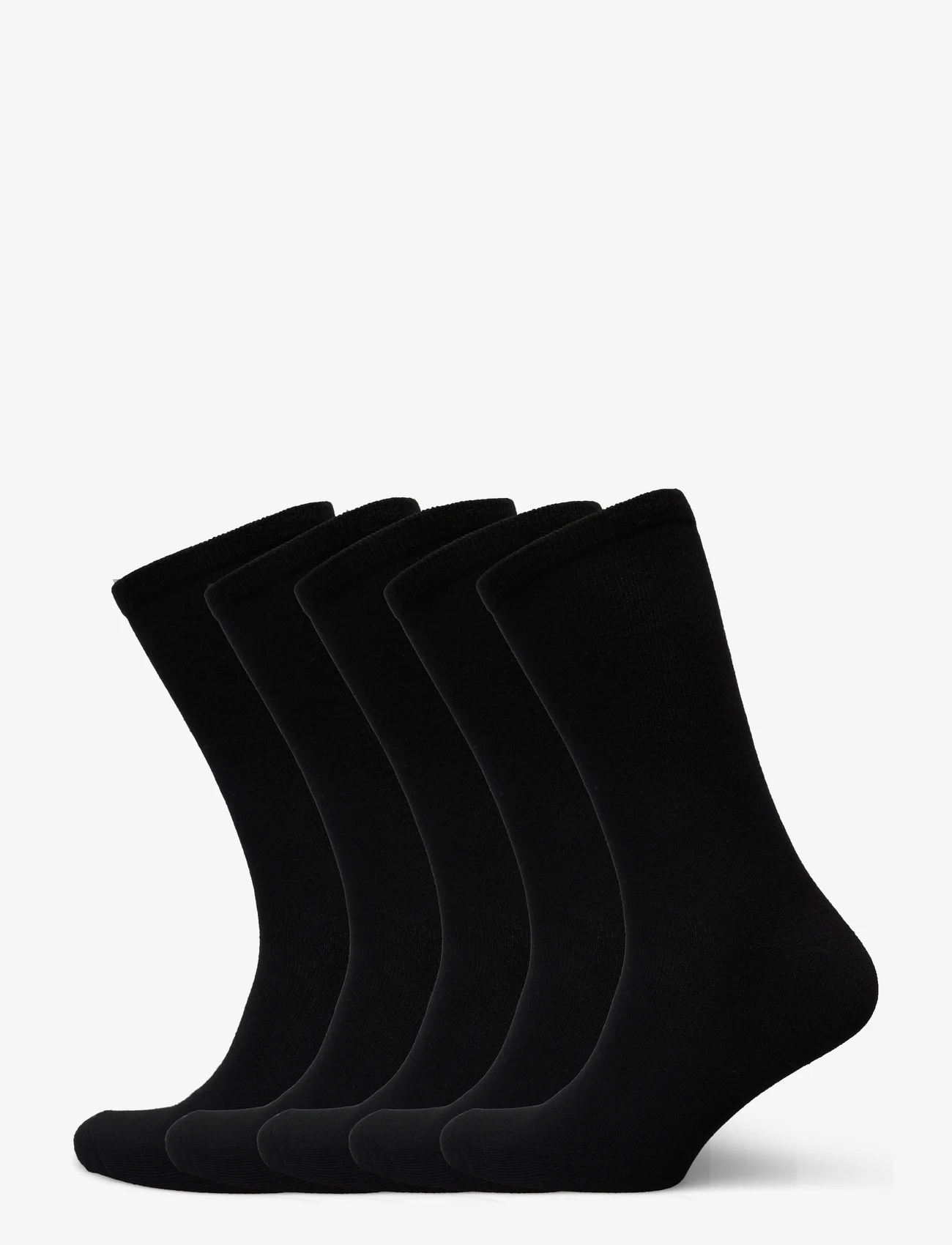 NORVIG - 5-Pack Mens Basic Socks - laagste prijzen - black - 0