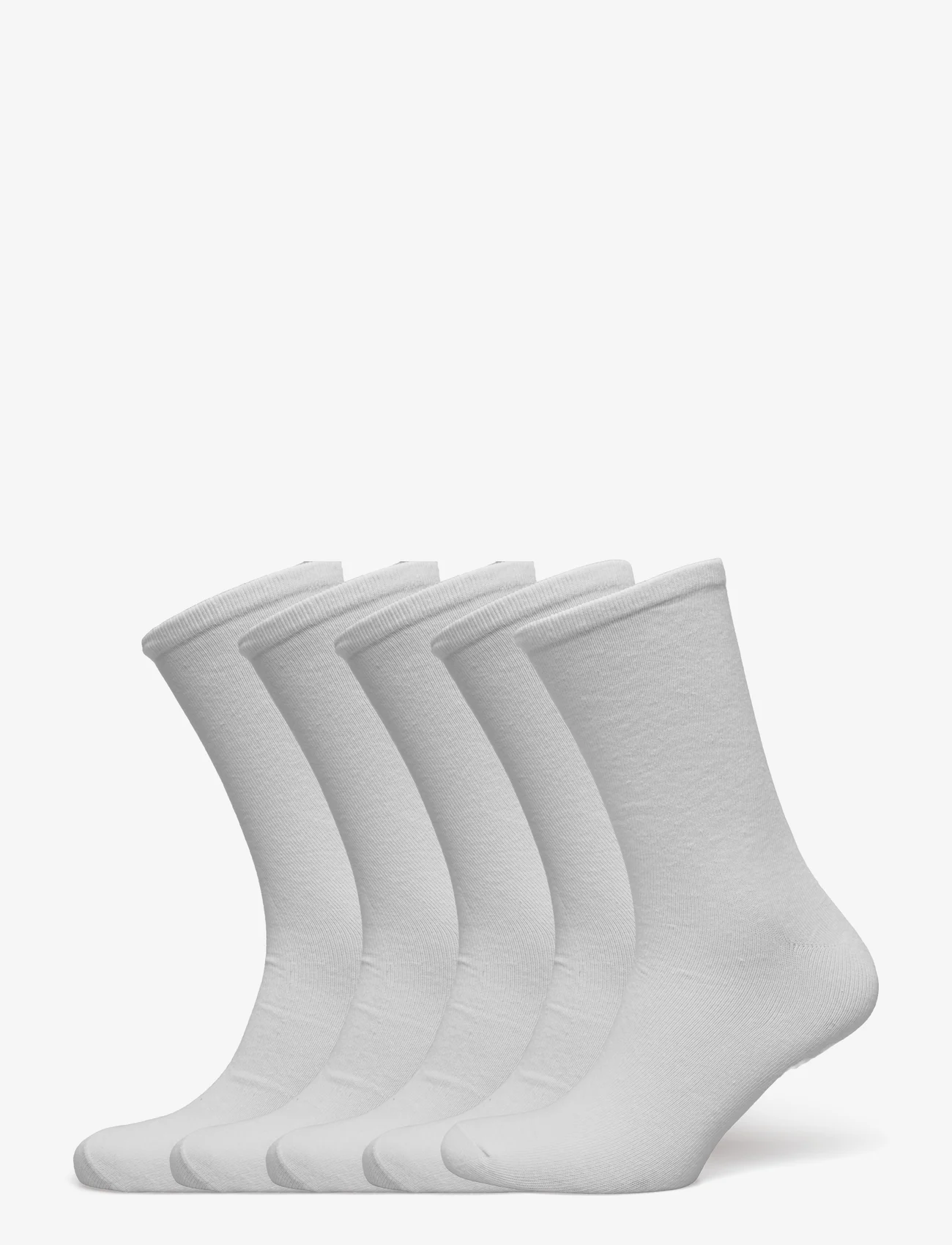 NORVIG - 5-Pack Mens Basic Socks - najniższe ceny - white - 0