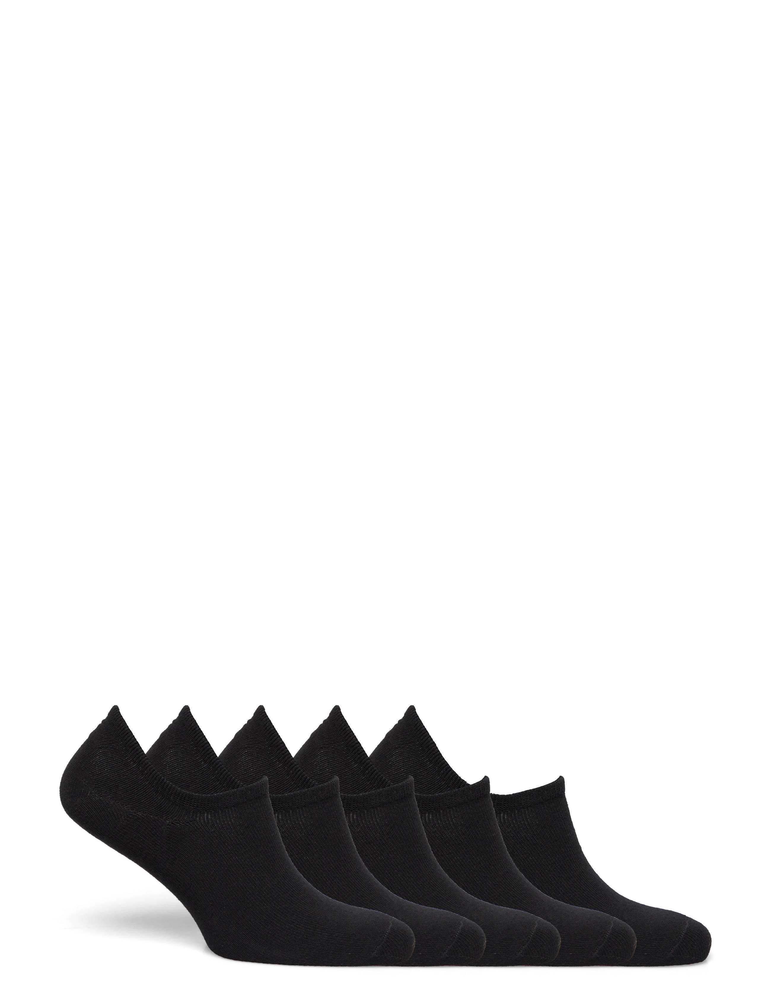 NORVIG - 5-Pack Ladies No Show - laveste priser - black - 1