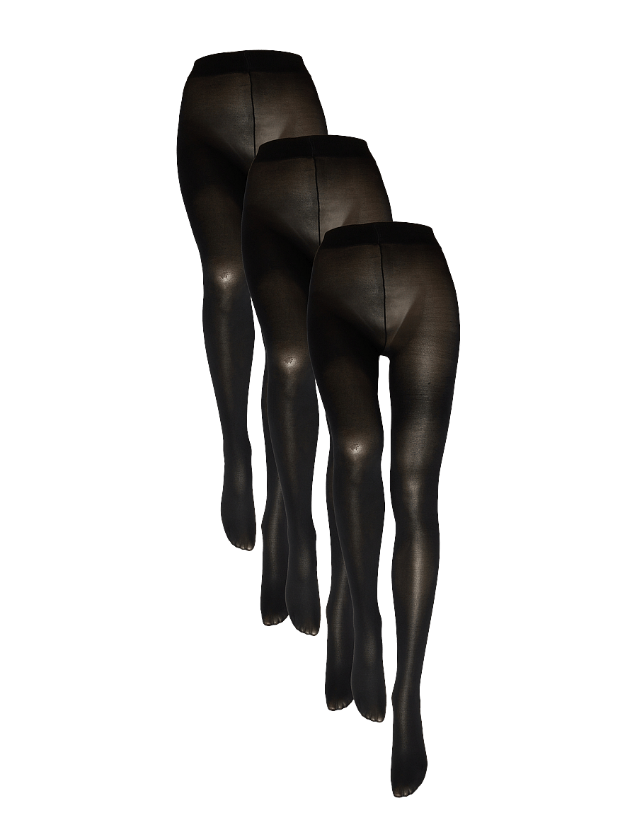 NORVIG - 3-Pack Ladies Microfiber Tights 40 Den. - black - 1