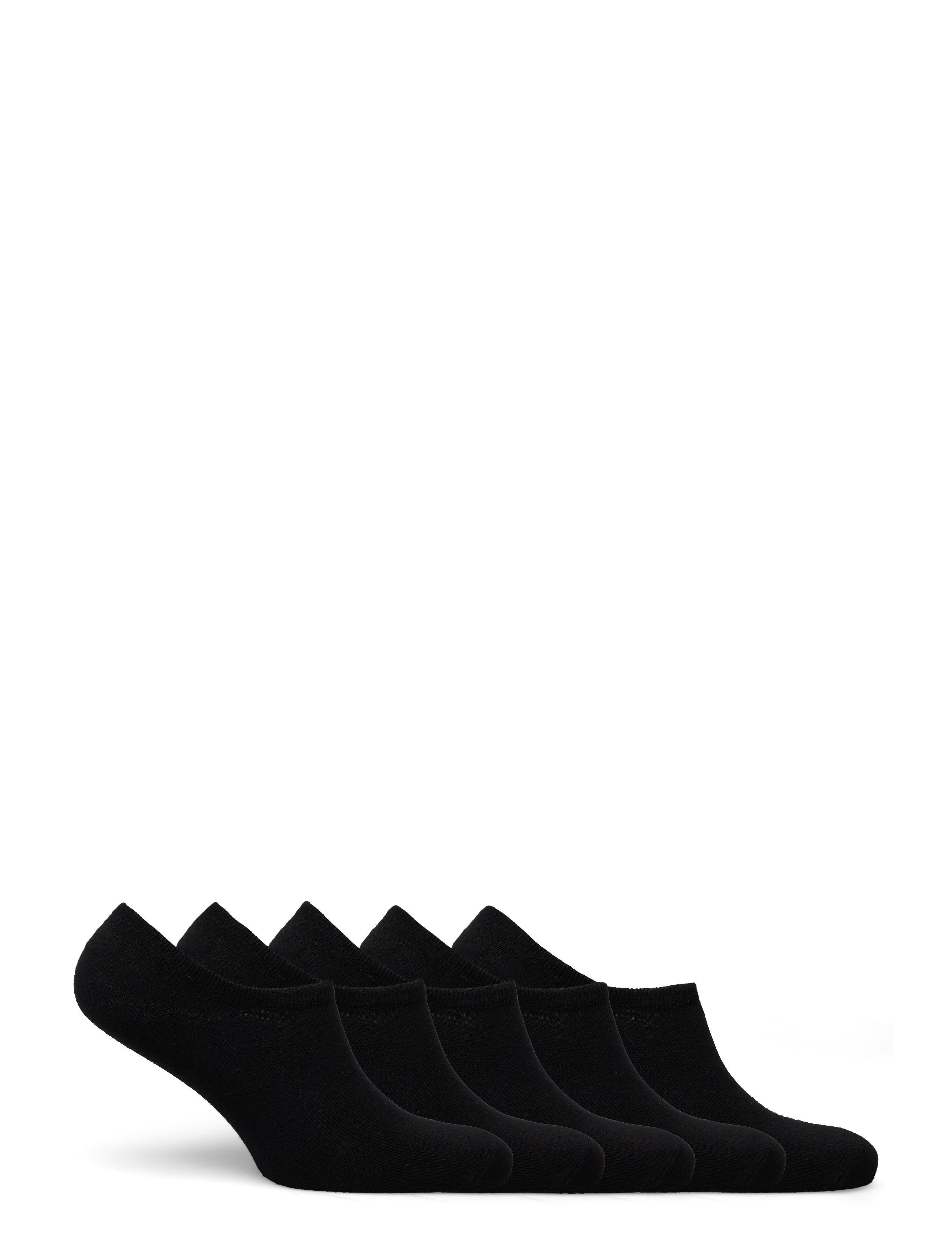 NORVIG - 5-Pack Mens No Show - laveste priser - black - 1