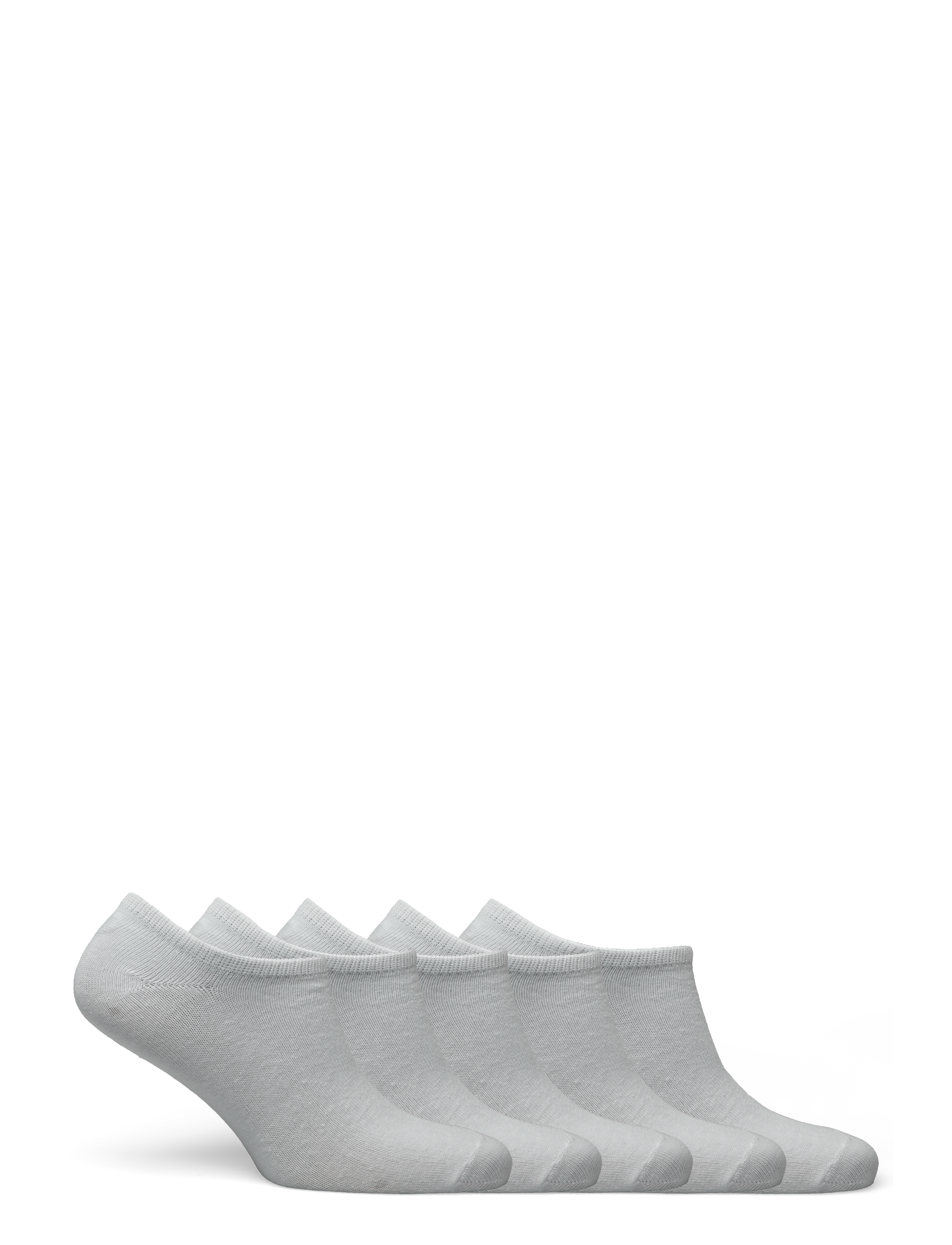 NORVIG - 5-Pack Mens No Show - laveste priser - white - 1