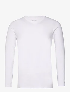 Men's O-neck L/S T-shirt, Cotton/Stretch, NORVIG