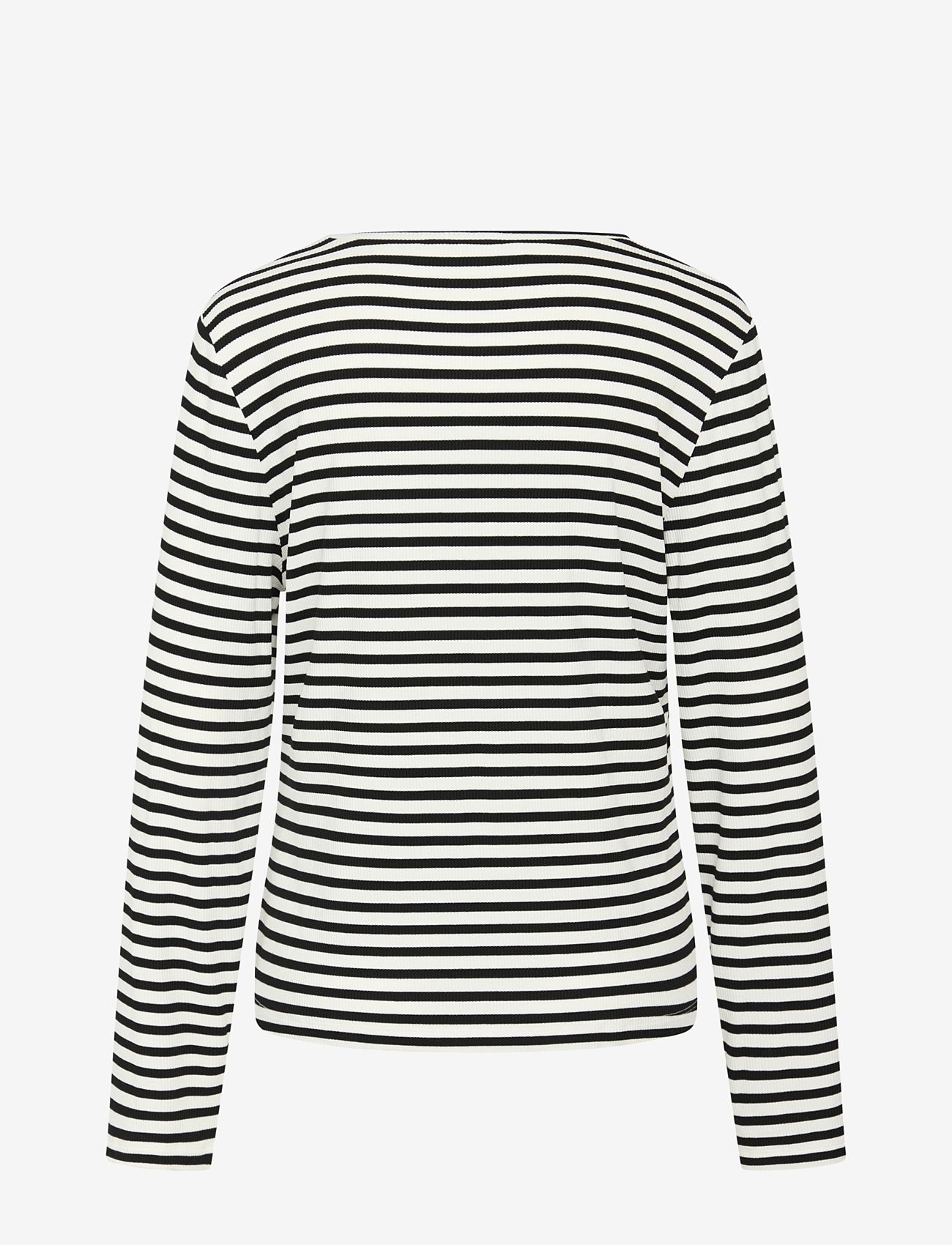 NORVIG - Nadia L/S T-shirt - alhaisimmat hinnat - black stripe - 1