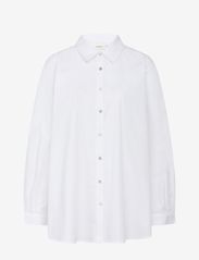 NORVIG - Noor Boyfriend Shirt - langærmede skjorter - white - 0