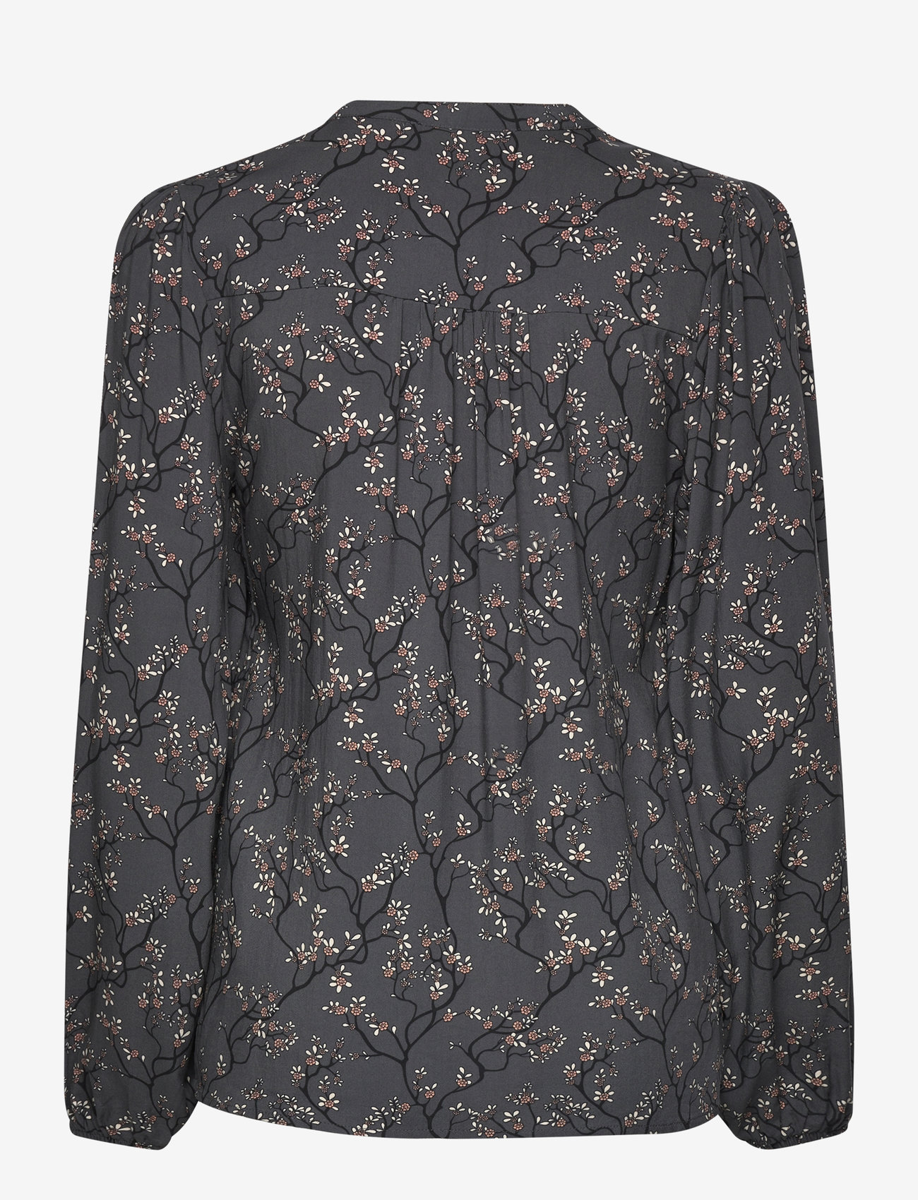 NORVIG - Johanne Blouse - asphalt aop - 1