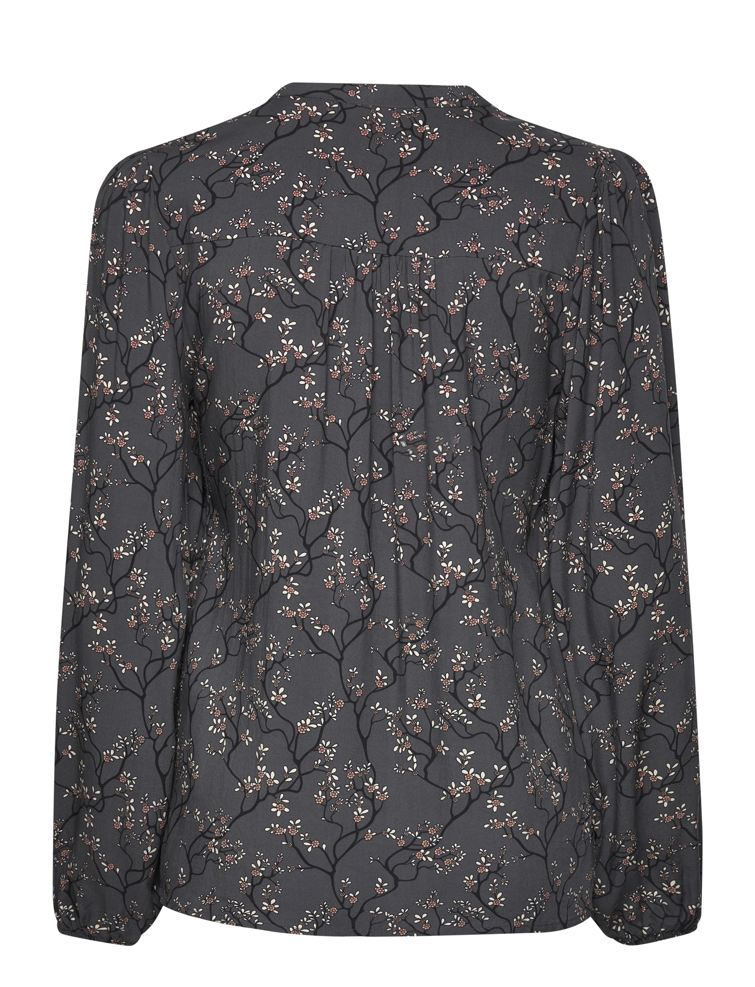 NORVIG - Johanne Blouse - asphalt aop - 1