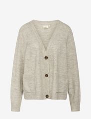 Jane Short Cardigan - BEIGE MELANGE