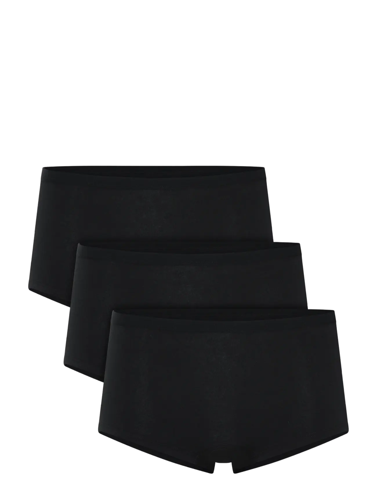 NORVIG Norvig 3-Pack Hipster Cotton/stretch - Trusser - BLACK / black