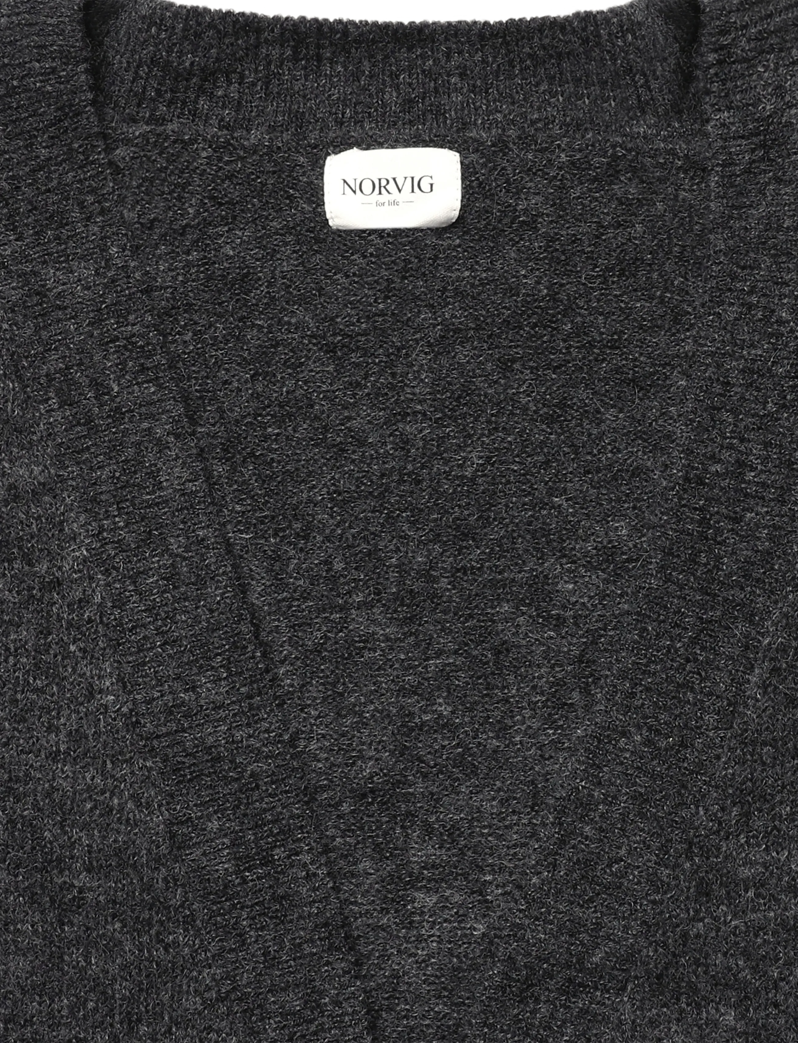 NORVIG - Jane Long Cardigan - höstkläder - anthracite grey melange - 2