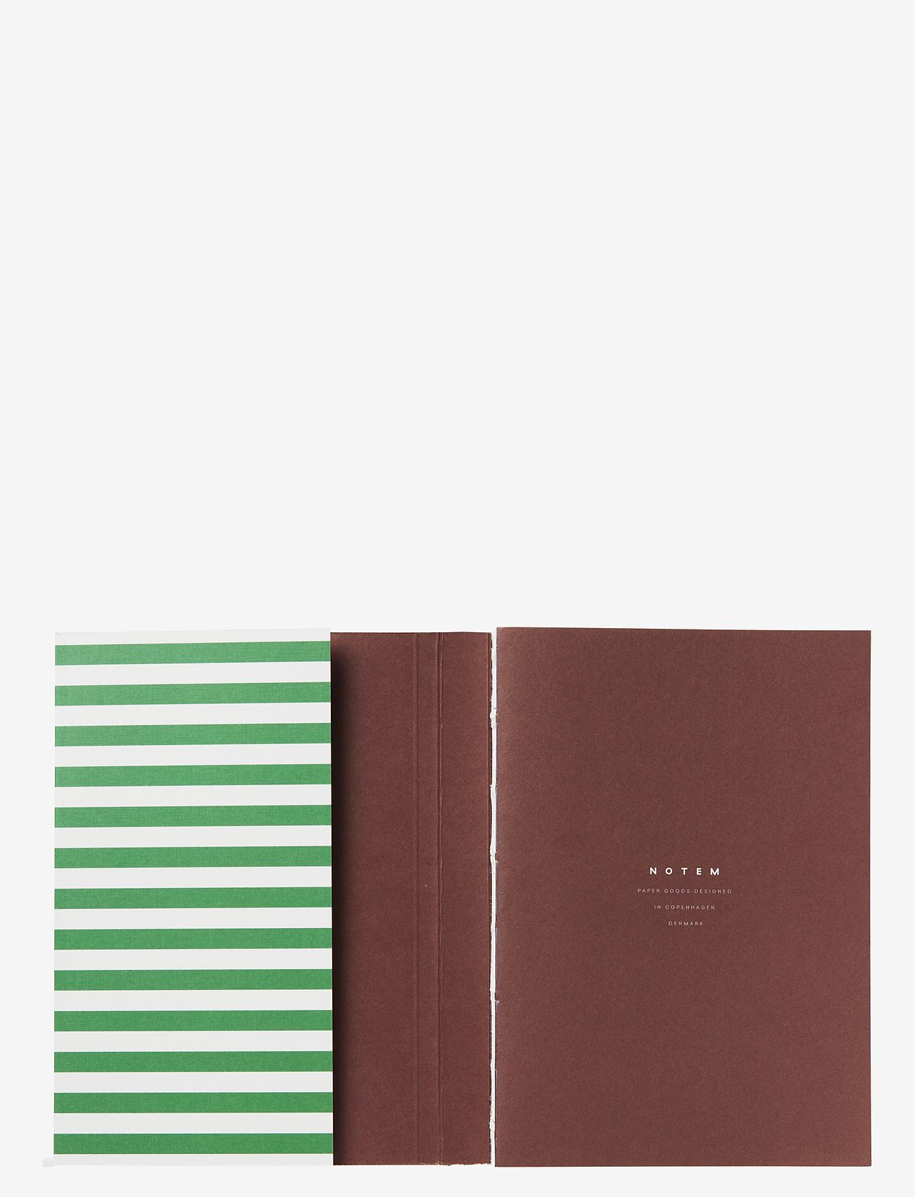 Notem - Alva - annual calendar 2023 (A5) - mažiausios kainos - green stripe - 1