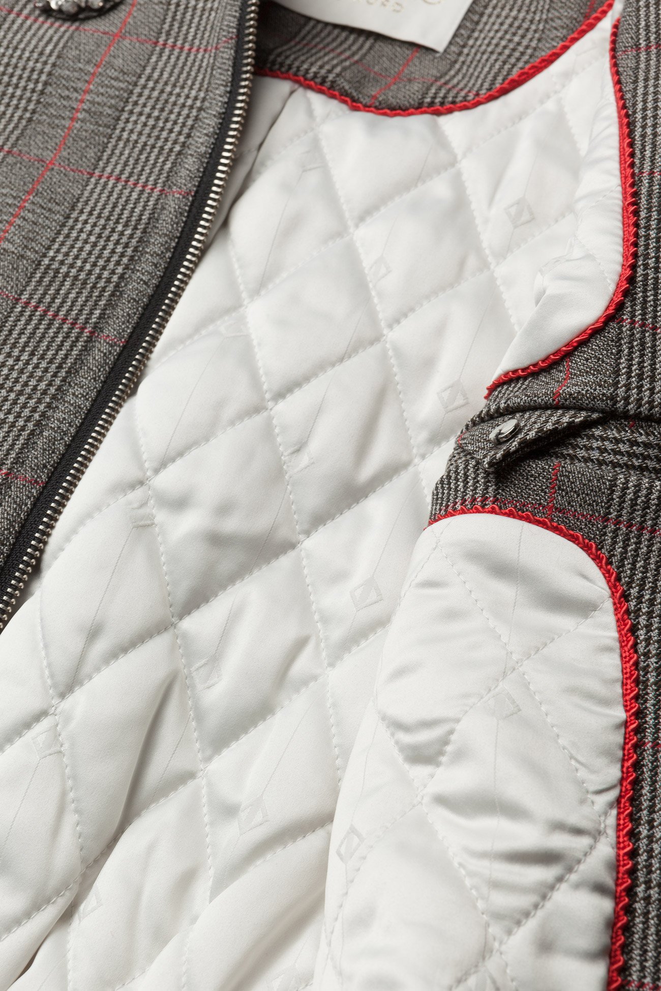 Notes du Nord - Heaven Bomber Jacket - checked - 4