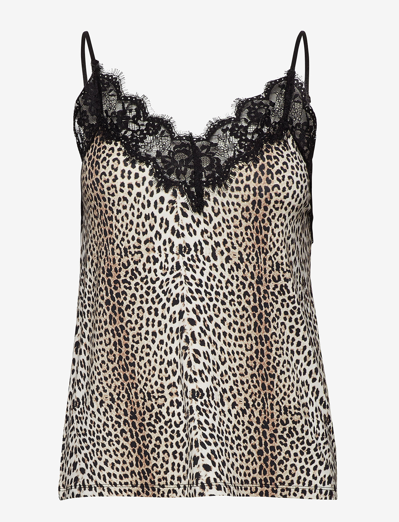 Notes du Nord - Dallas Slip Top - leopard - 0