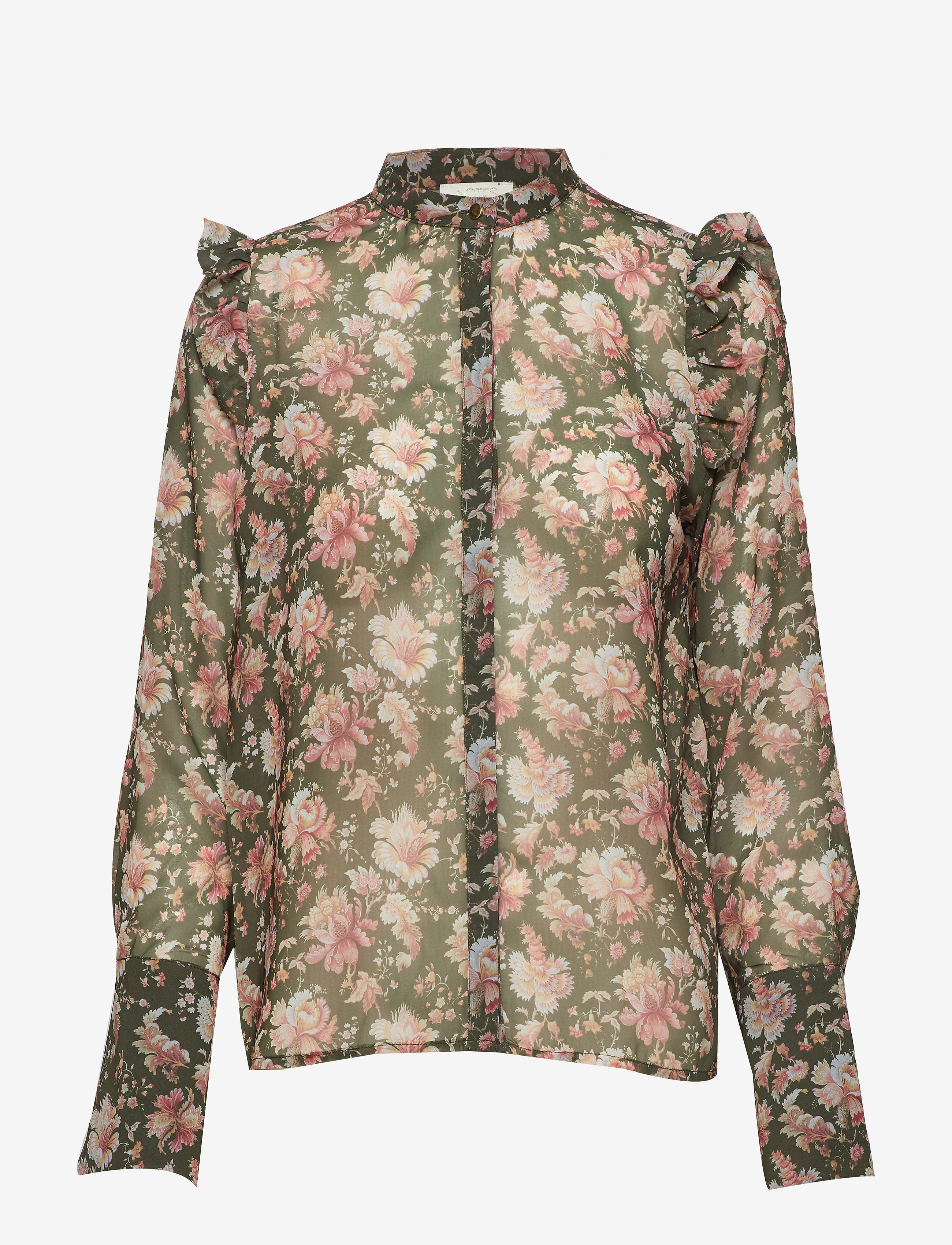 Notes du Nord - Leah Shirt - fantasy flower - 0