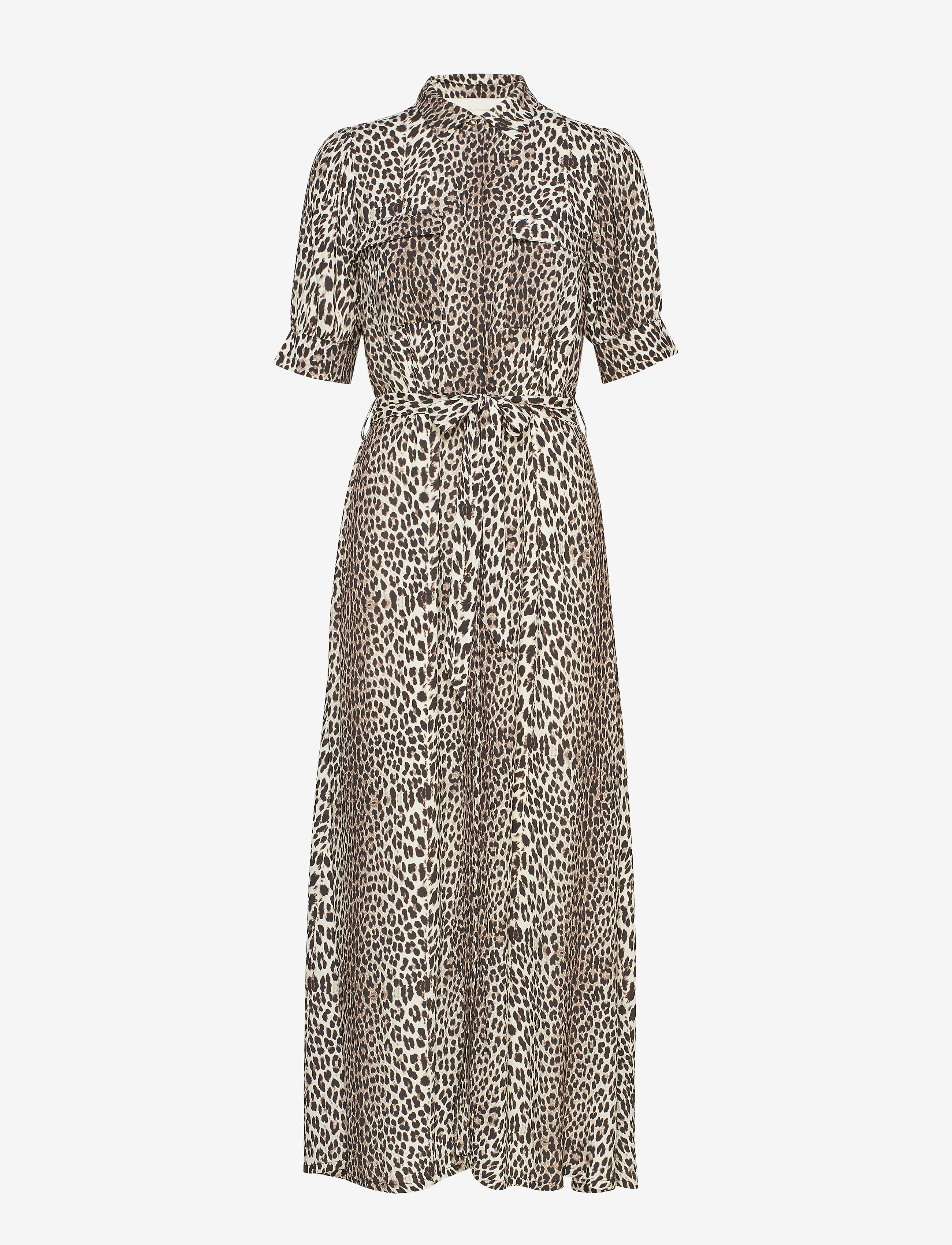 Notes du Nord - Lydia Leopard Maxi Dress - leopard - 0