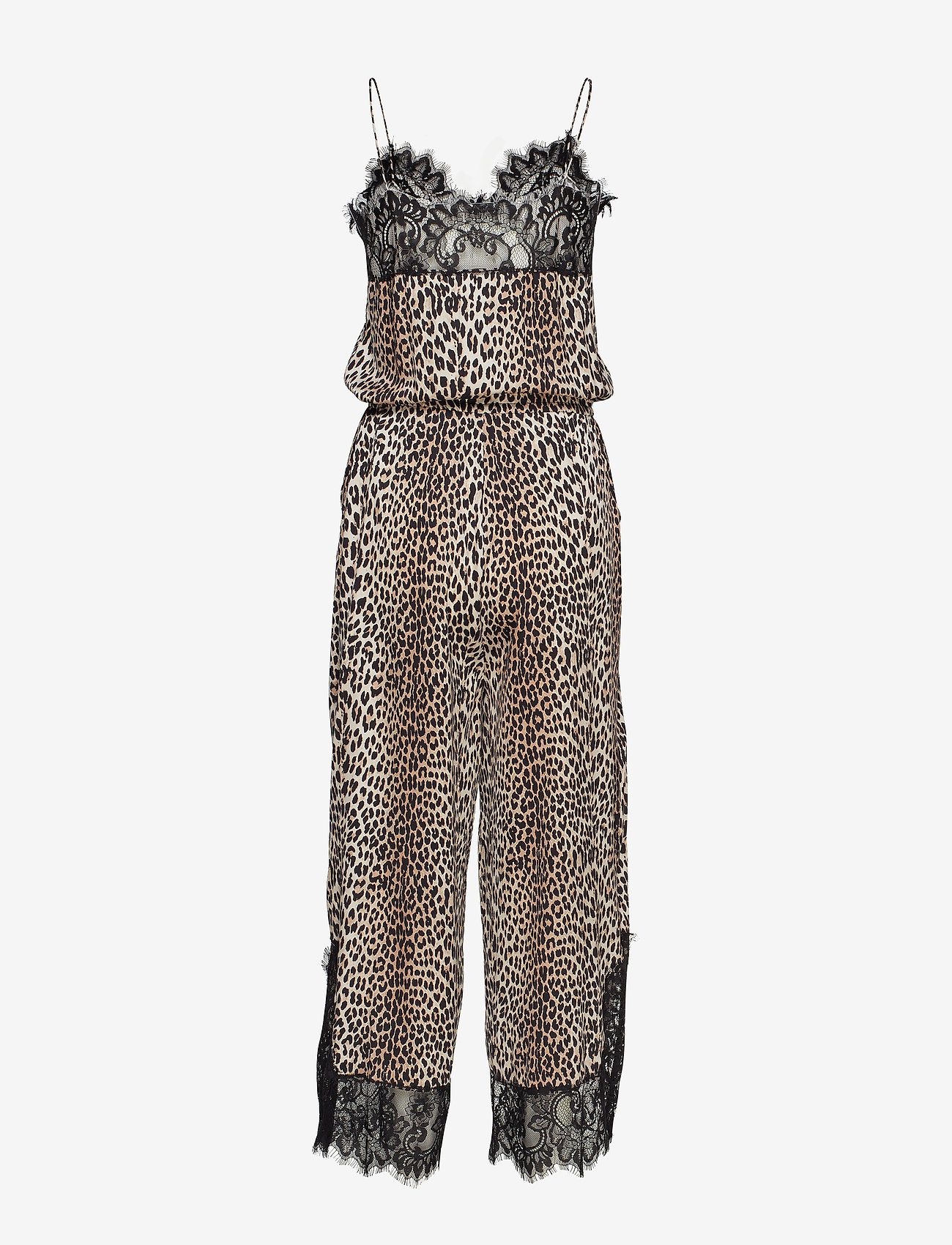 Notes du Nord - Lulu Silk Jumpsuit P - leopard - 1