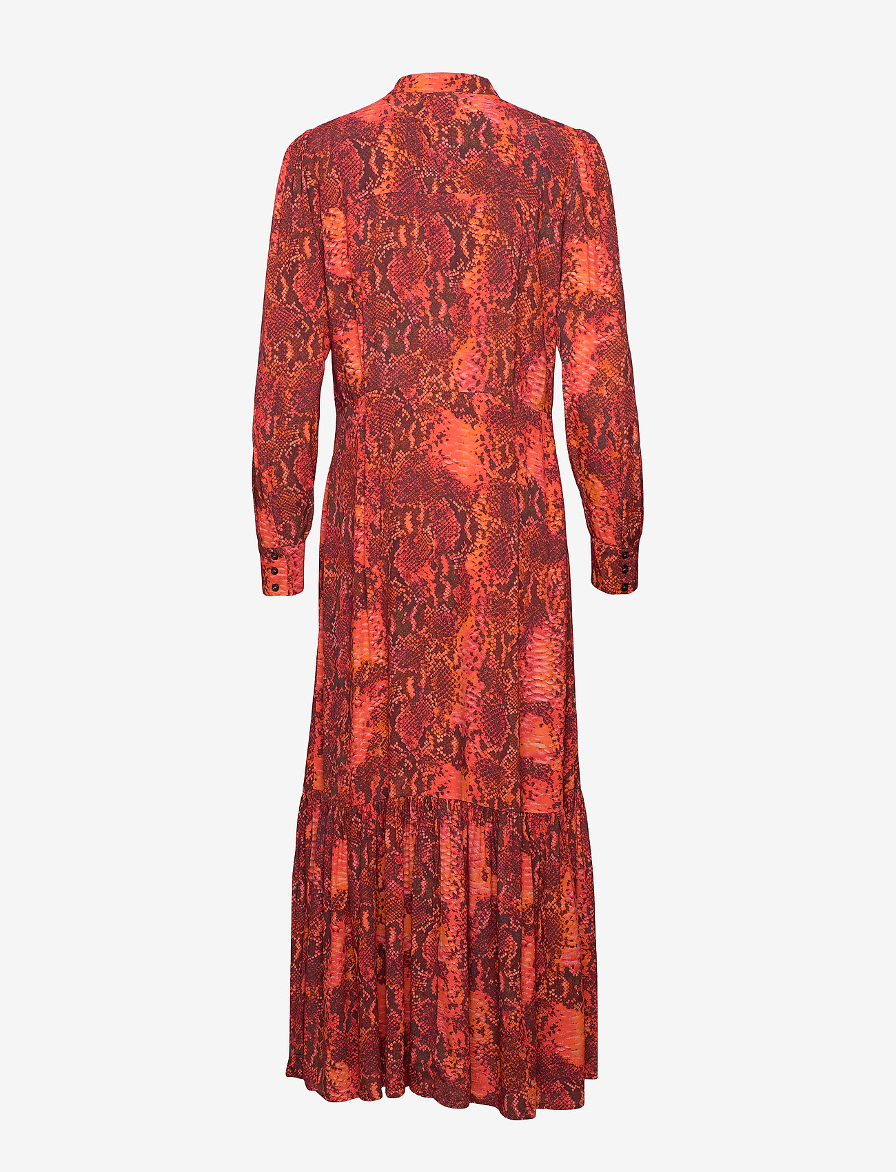 Notes du Nord - Monroe Dress - scarlet snake - 1