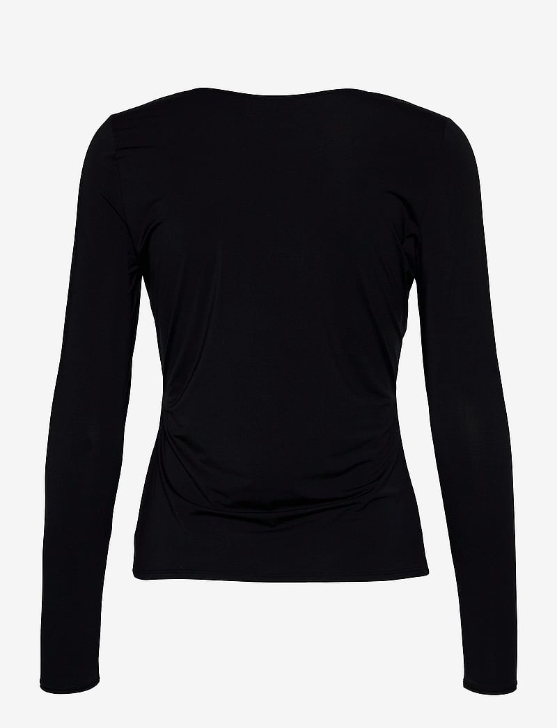 Notes du Nord - Melanie Blouse - langärmlige tops - noir - 1