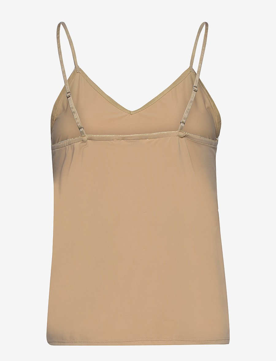 Notes du Nord - Melanie Slip Top - Ärmellose tops - nude - 1