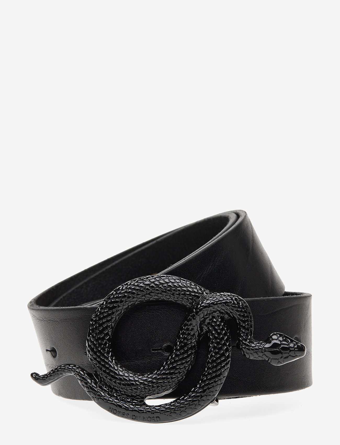 Notes du Nord - Milo Leather Belt - noir - 0