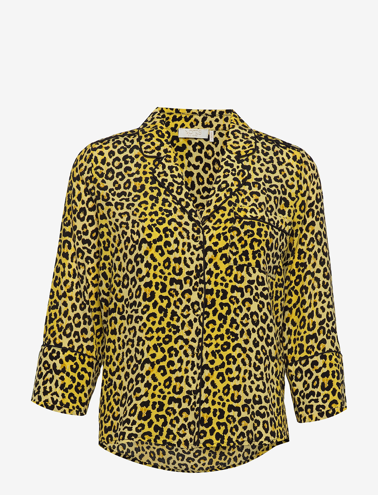 Notes du Nord - Olivia Shirt - lemon leopard - 0