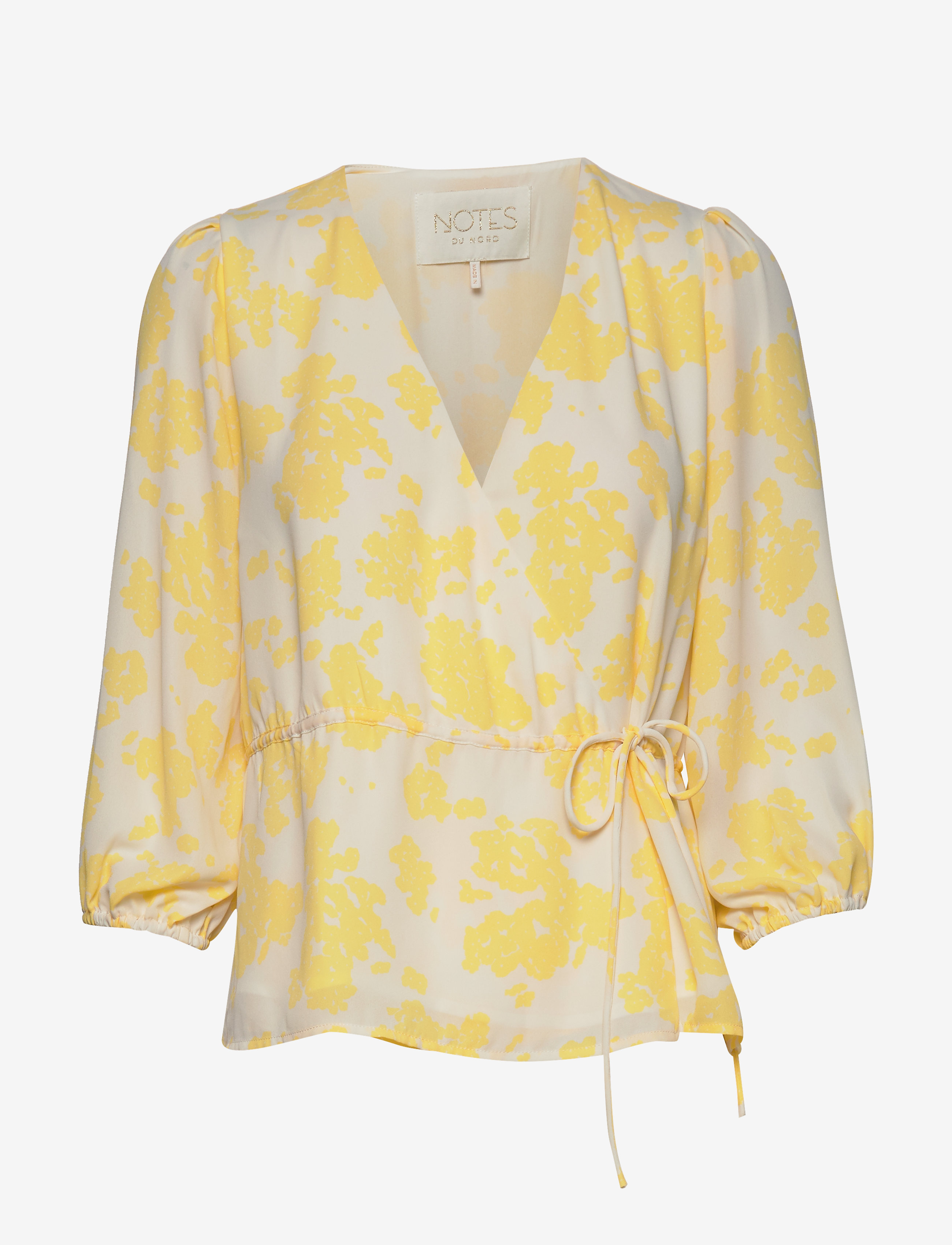 Notes du Nord - Orchid Recycled Top P - lemon flower - 0