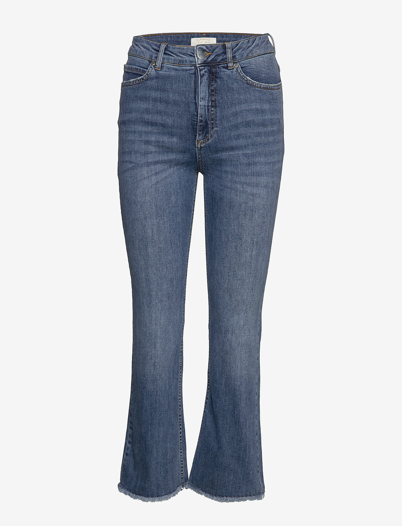 Ohio Cropped Jeans - BLUE WASH