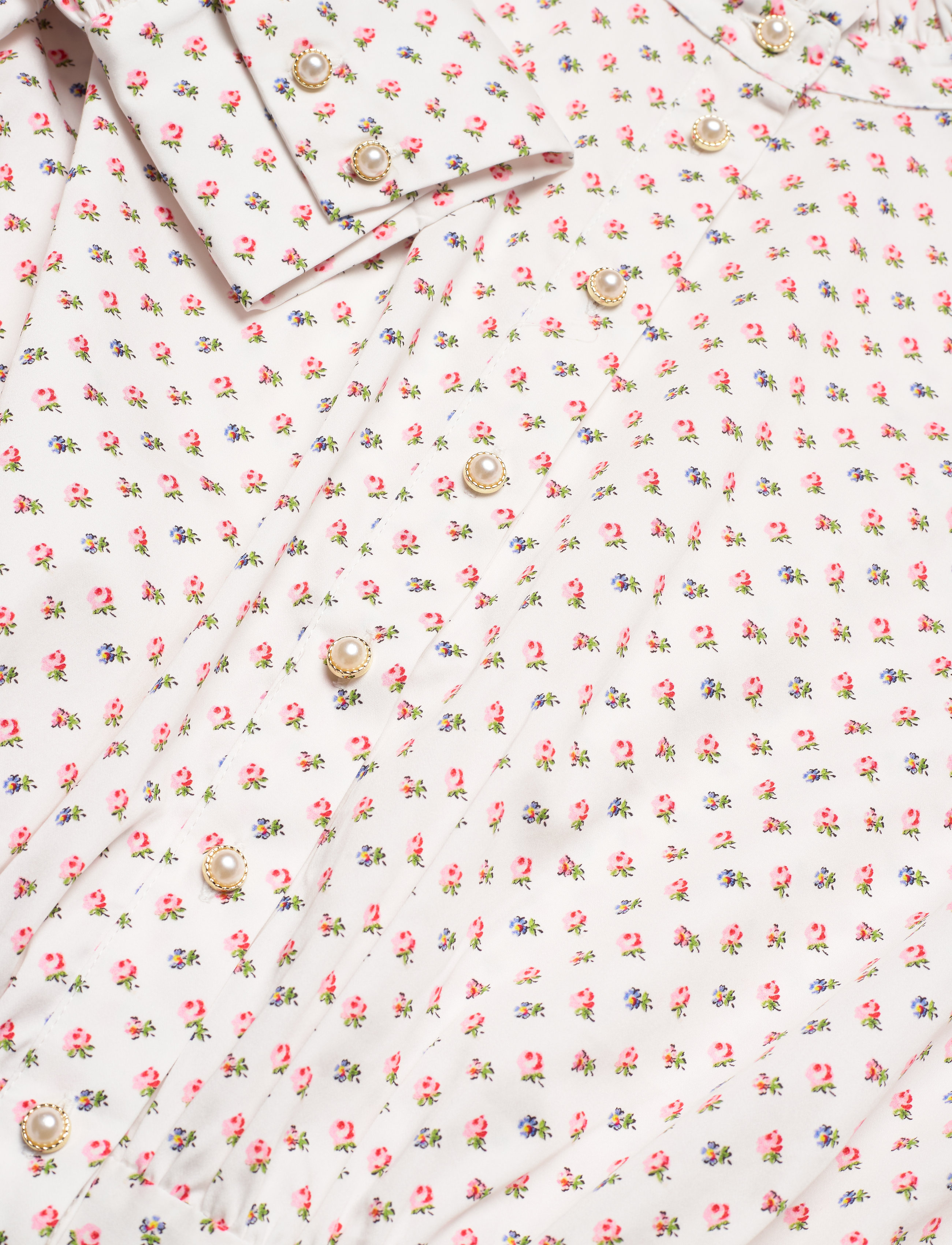 Notes du Nord - Oakley Short Shirt - petite flower - 2