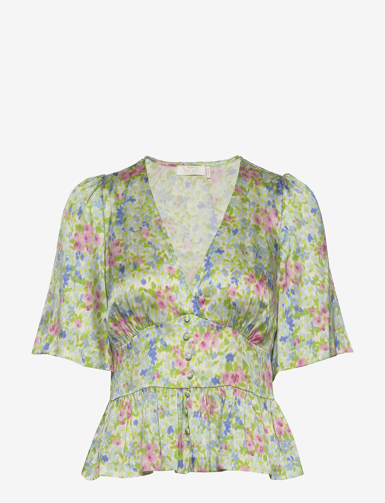 Notes du Nord - Odeon Silk Top P - romantic flower - 0