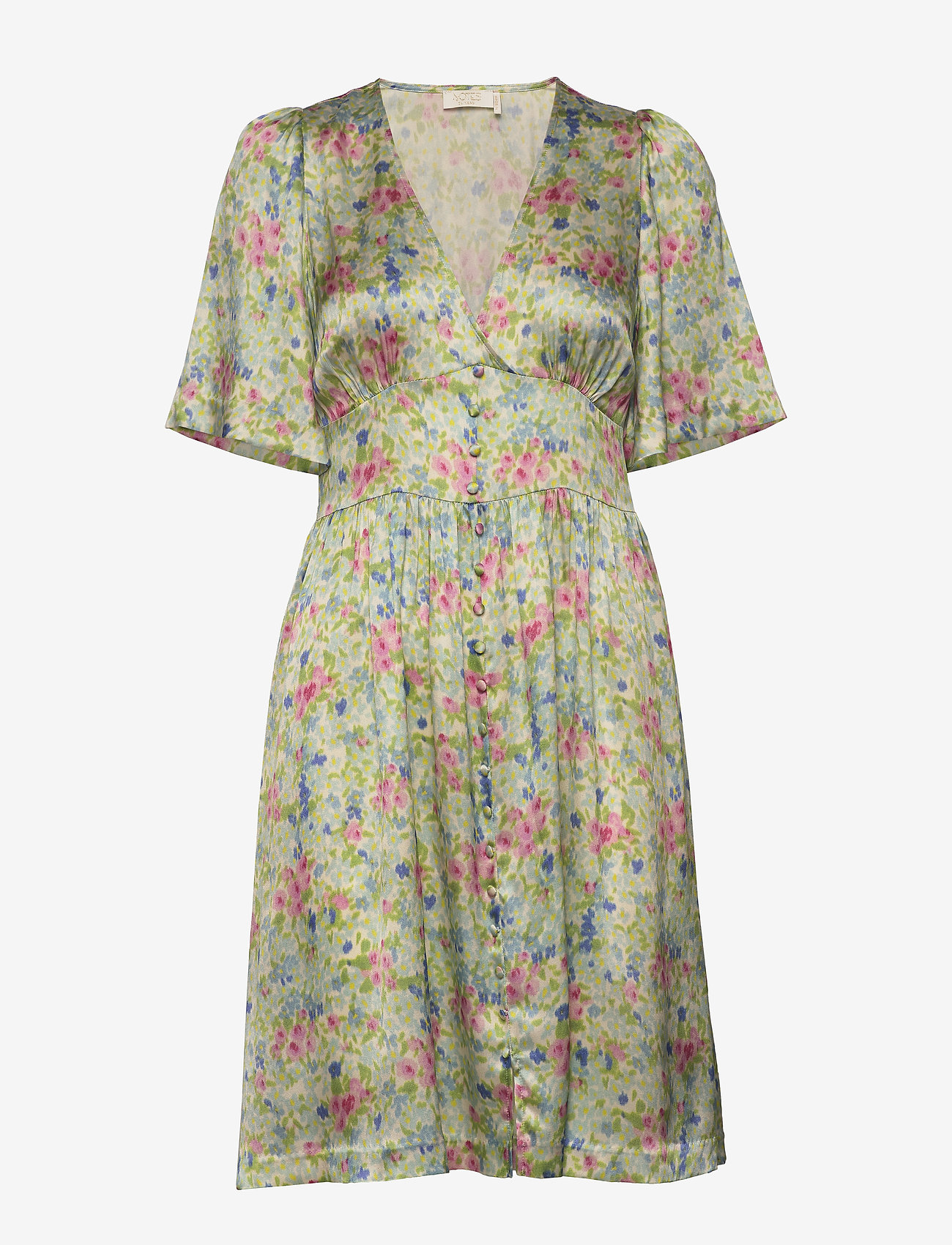 Notes du Nord - Odeon Silk Dress P - romantic flower - 0