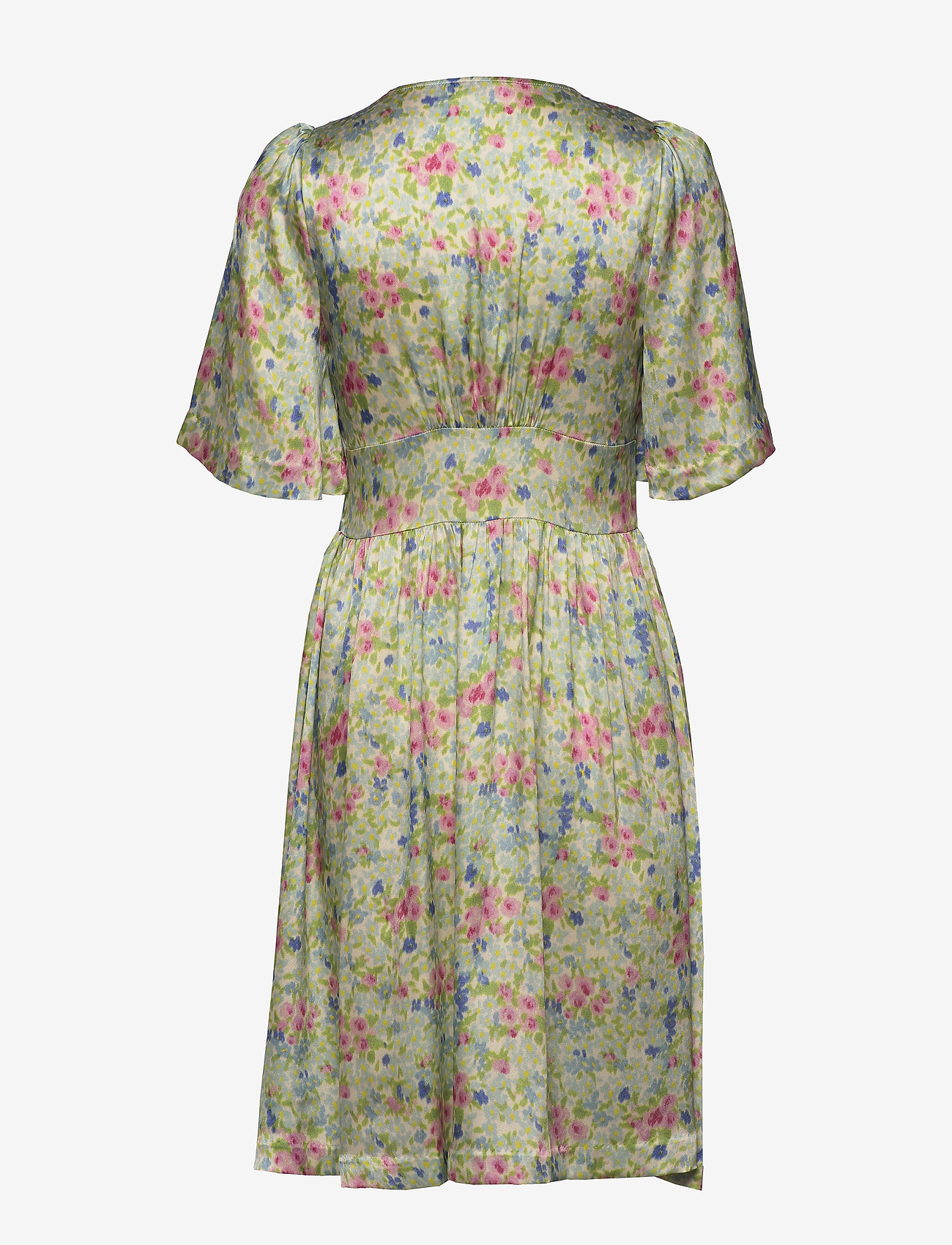 Notes du Nord - Odeon Silk Dress P - romantic flower - 1