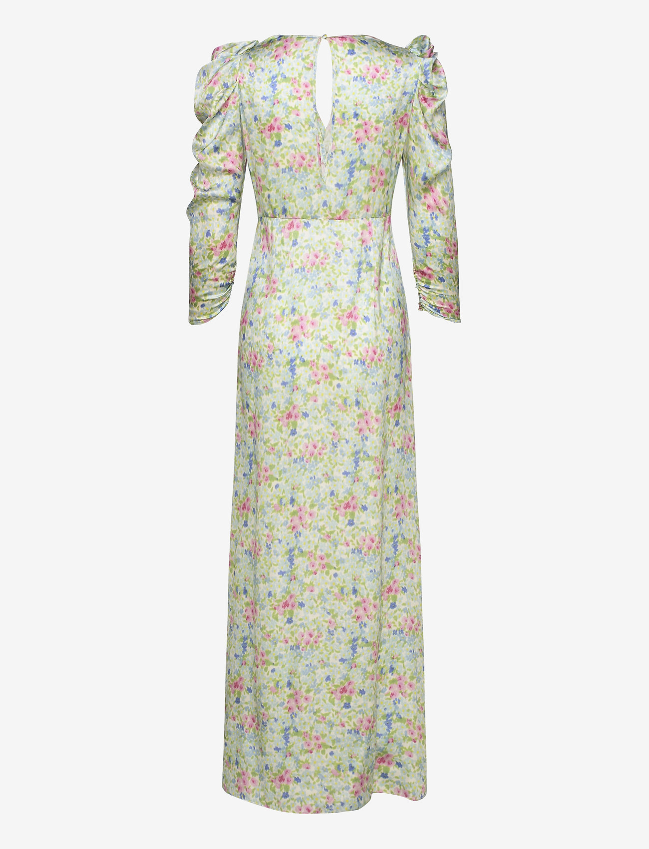 Notes du Nord - Odeon Drape Silk Dress P - romantic flower - 1