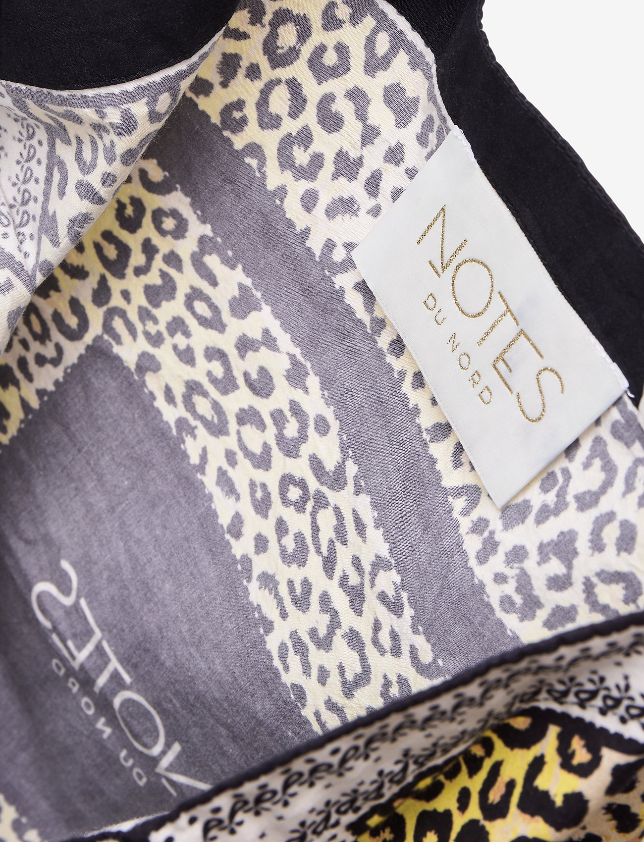 Notes du Nord - Olizzy Bag - lemon leopard - 3
