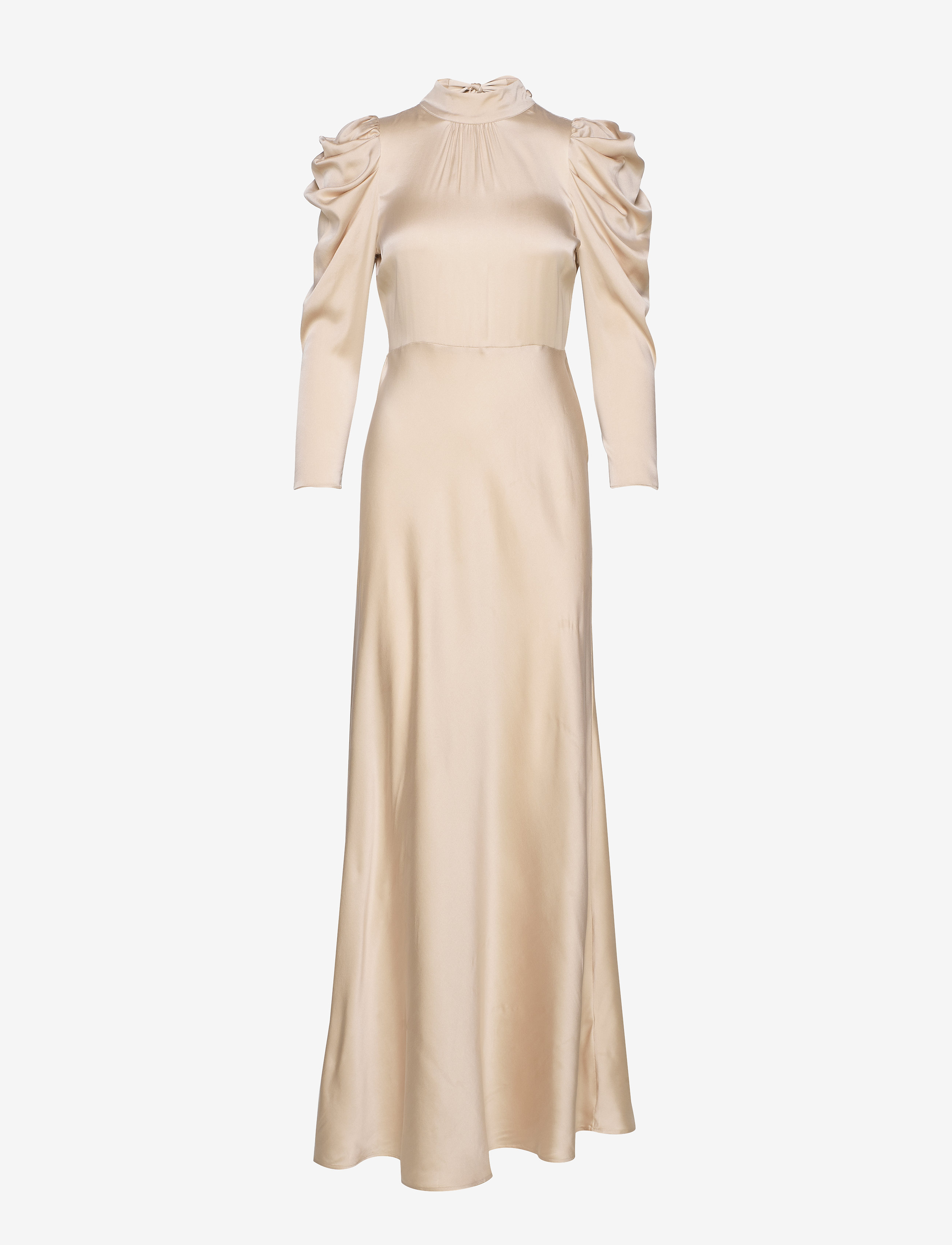 Notes du Nord - Olena Silk Maxi Dress - nude - 0