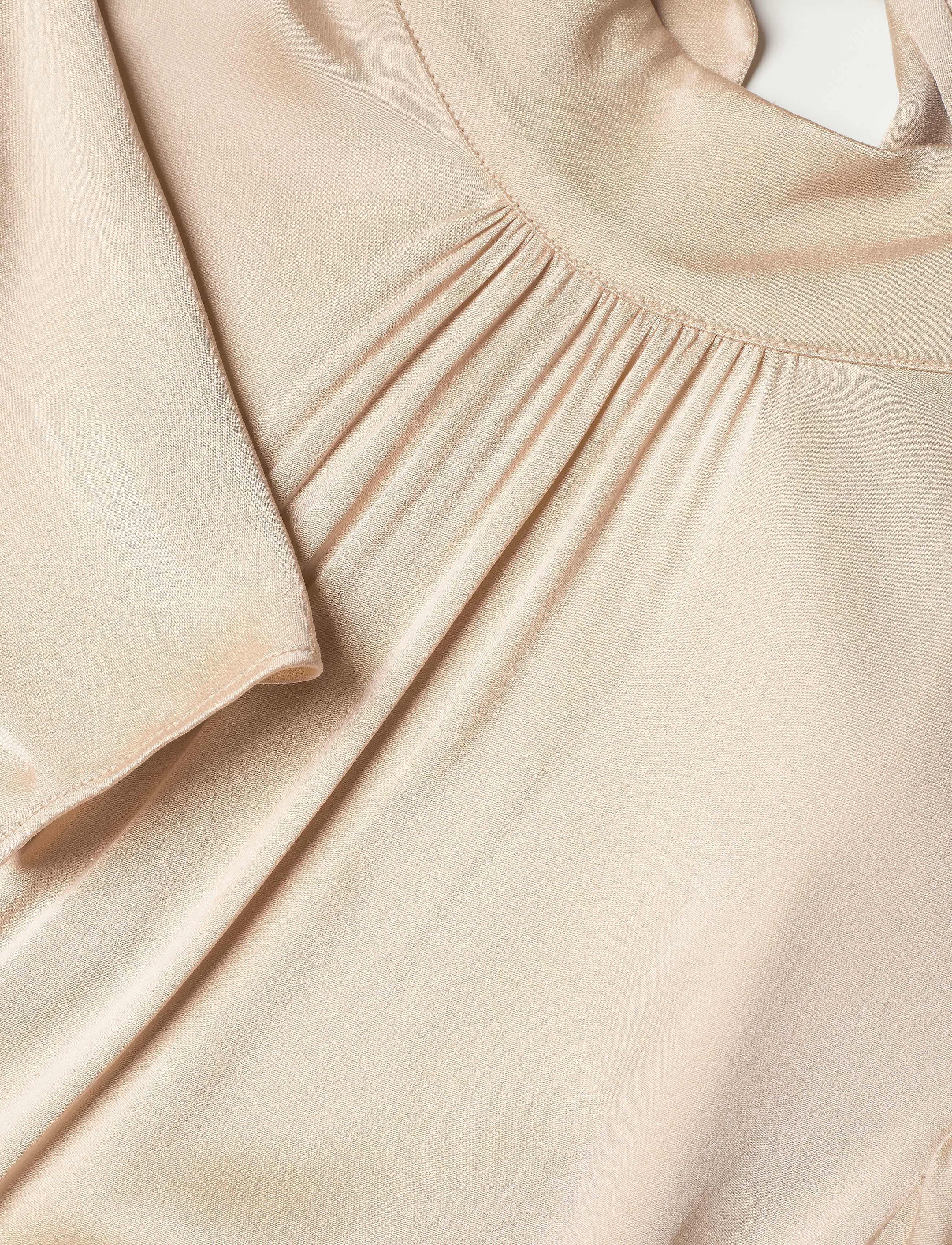 Notes du Nord - Olena Silk Maxi Dress - nude - 2