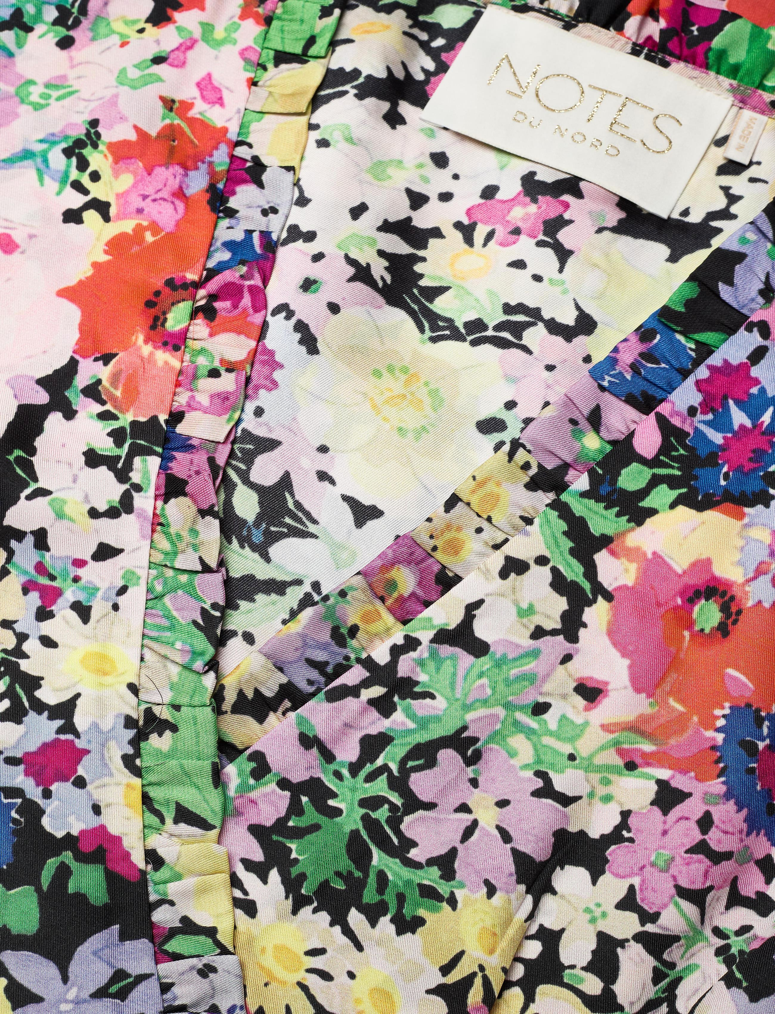 Notes du Nord - Paris Wrap Dress P - wild flower - 2